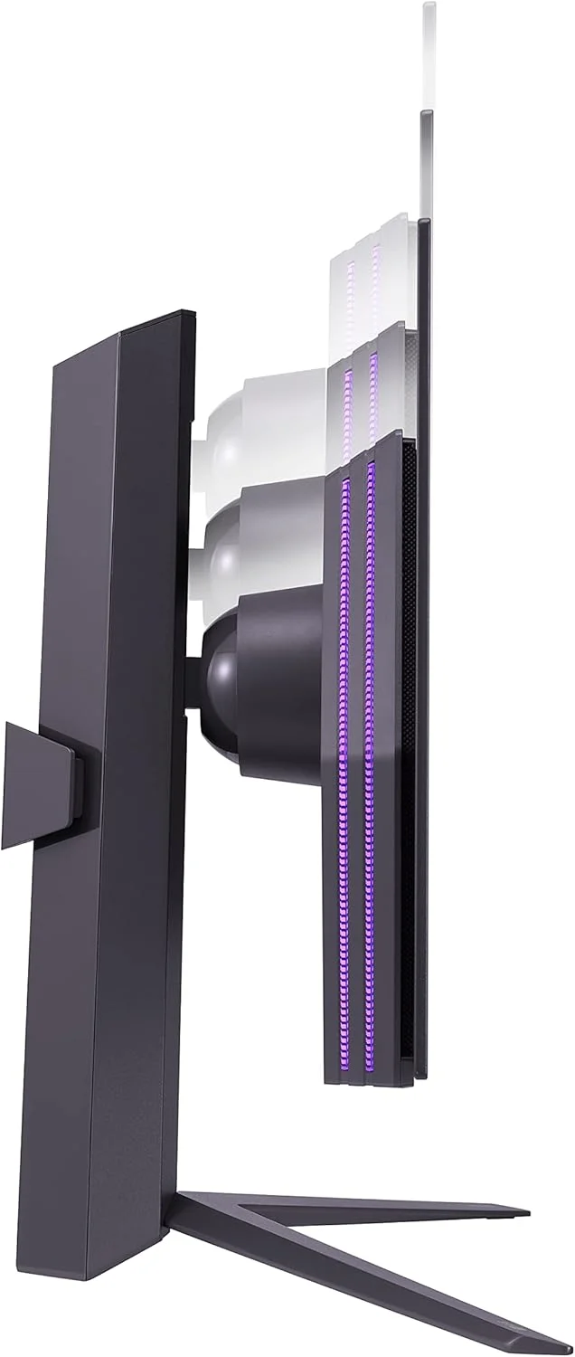 مانیتور گیمینگ 27 اینچی LG Ultragear OLED QHD با نرخ تازه سازی 240 هرتز، زمان پاسخگویی 0.03 میلی ثانیه GtG و سازگار با nVIDIA G-SYNC، مشکی (27GR95QE-B.AUS)