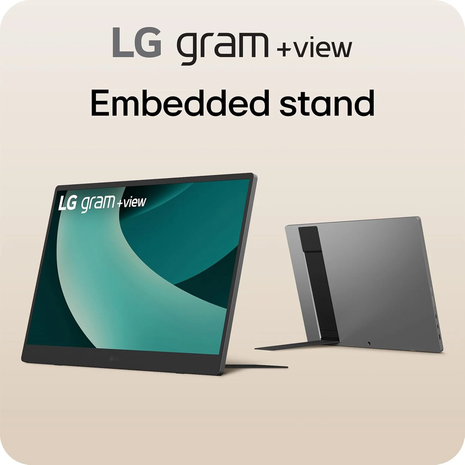 مانیتور قابل حمل 17 اینچی LG gram +View، سبک وزن، WQXGA (2560x1600) با پنل IPS ضد تابش نور، نسبت تصویر 16:10، پوشش رنگی تا 99% DCI-P3، بلندگوی داخلی، USB Type-C، DisplayPort، mini HDMI - نقره ای تیتانیومی مانیتور قابل حمل 17 اینچی LG gram +View، سبک وزن، WQXGA (2560x1600) با پنل IPS ضد تابش نور، نسبت تصویر 16:10، پوشش رنگی تا 99% DCI-P3، بلندگوی داخلی، USB Type-C، DisplayPort، mini HDMI - نقره ای تیتانیومی
