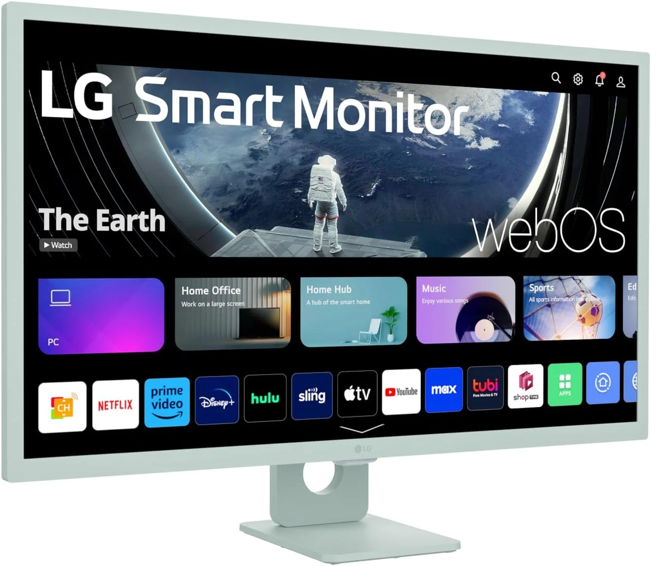 مانیتور هوشمند 32 اینچی LG مدل 32SR50F-G با کیفیت FHD (1920x1080)، پنل IPS، سیستم عامل webOS 23، HDR 10، دو بلندگوی داخلی، AirPlay 2، Screen Share، بلوتوث، برنامه ThinQ، کنترل از راه دور، سبز مانیتور هوشمند 32 اینچی LG مدل 32SR50F-G با کیفیت FHD (1920x1080)، پنل IPS، سیستم عامل webOS 23، HDR 10، دو بلندگوی داخلی، AirPlay 2، Screen Share، بلوتوث، برنامه ThinQ، کنترل از راه دور، سبز