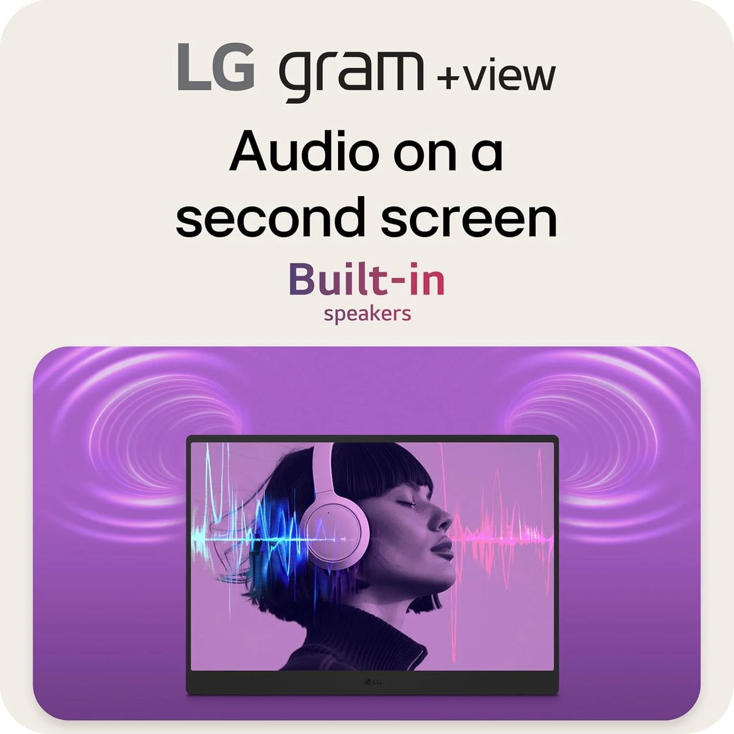 مانیتور قابل حمل 17 اینچی LG gram +View، سبک وزن، WQXGA (2560x1600) با پنل IPS ضد تابش نور، نسبت تصویر 16:10، پوشش رنگی تا 99% DCI-P3، بلندگوی داخلی، USB Type-C، DisplayPort، mini HDMI - نقره ای تیتانیومی مانیتور قابل حمل 17 اینچی LG gram +View، سبک وزن، WQXGA (2560x1600) با پنل IPS ضد تابش نور، نسبت تصویر 16:10، پوشش رنگی تا 99% DCI-P3، بلندگوی داخلی، USB Type-C، DisplayPort، mini HDMI - نقره ای تیتانیومی