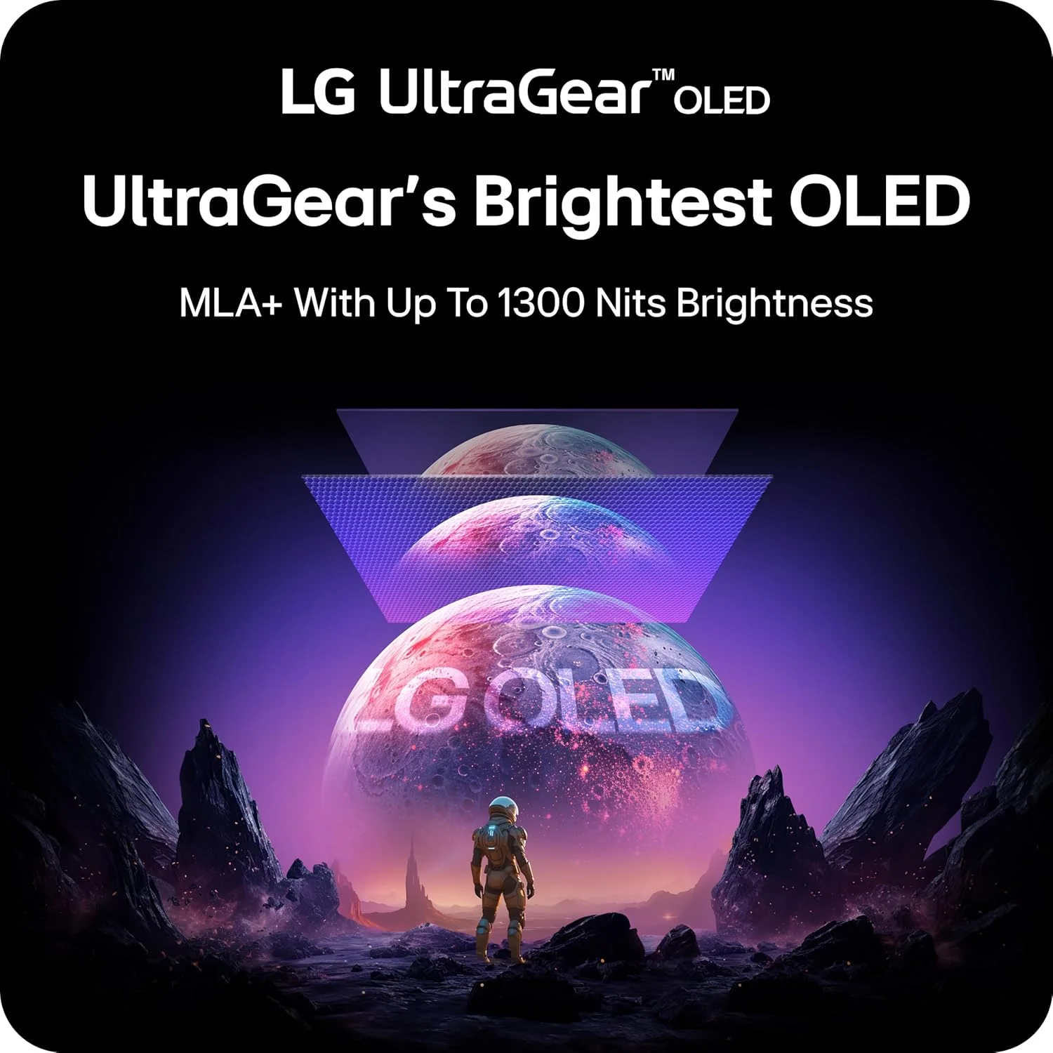 مانیتور گیمینگ 27 اینچی LG 27GX790A-B Ultragear OLED با کیفیت QHD 1440p، نرخ تازه‌سازی 480 هرتز، زمان پاسخگویی 0.03 میلی‌ثانیه، DisplayPort 2.1، True Black 400، NVIDIA G-Sync، AMD FreeSync Premium Pro، HDMI، USB، پایه با قابلیت تنظیم ارتفاع/چرخش/شیب/محور، مشکی
