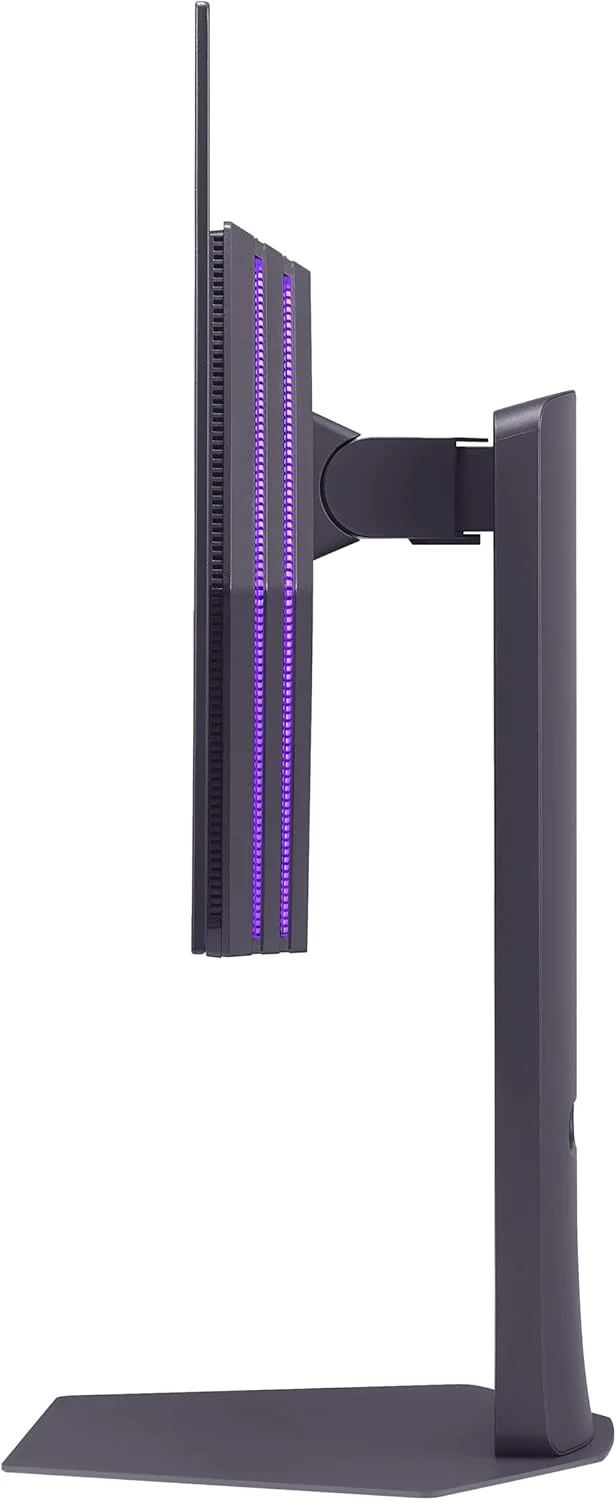 مانیتور گیمینگ 27 اینچی LG 27GX790A-B Ultragear OLED با کیفیت QHD 1440p، نرخ تازه‌سازی 480 هرتز، زمان پاسخگویی 0.03 میلی‌ثانیه، DisplayPort 2.1، True Black 400، NVIDIA G-Sync، AMD FreeSync Premium Pro، HDMI، USB، پایه با قابلیت تنظیم ارتفاع/چرخش/شیب/محور، مشکی