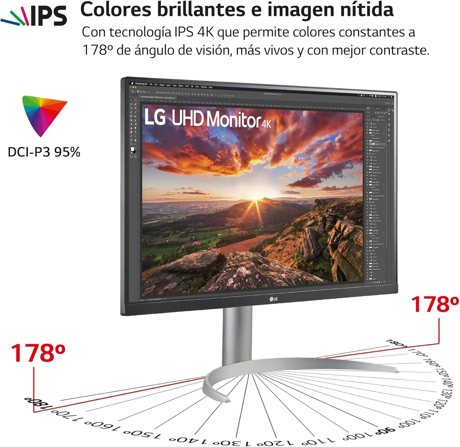 مانیتور الجی 27UP850-W سایز 27 اینچ با رزولوشن 4K، پنل IPS، زمان پاسخگویی 5 میلیثانیه، دارای پورتهای HDMI، DisplayPort، USB-C، قابلیت چرخش، اسپیکر و پایه VESA - مشکی/سفید مانیتور الجی 27UP850-W سایز 27 اینچ با رزولوشن 4K، پنل IPS، زمان پاسخگویی 5 میلیثانیه، دارای پورتهای HDMI، DisplayPort، USB-C، قابلیت چرخش، اسپیکر و پایه VESA - مشکی/سفید
