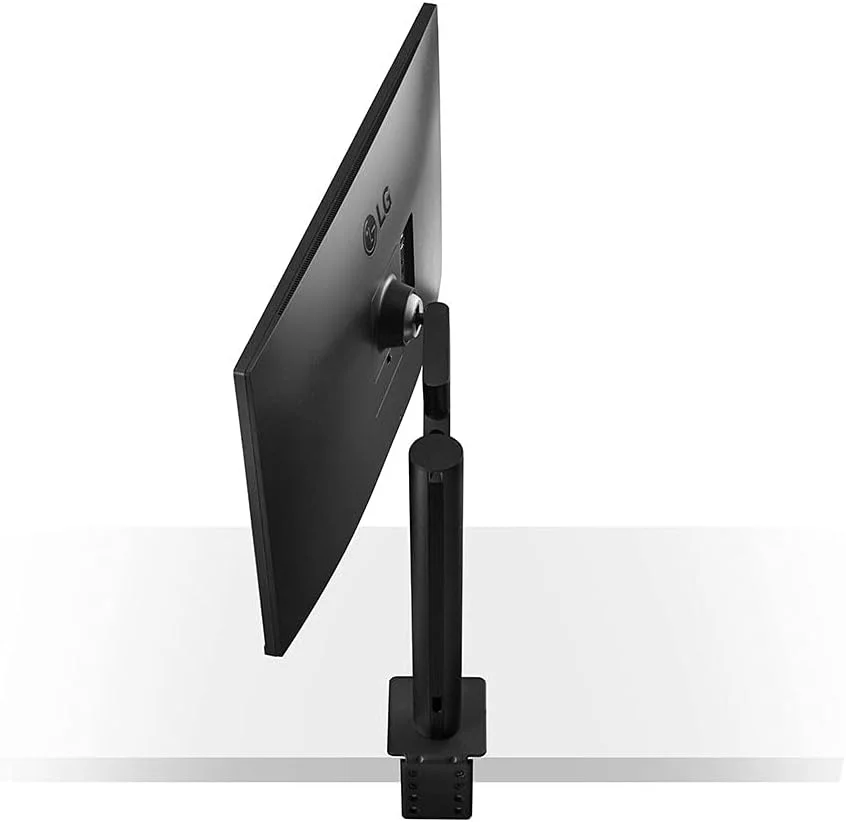 مانیتور ال‌جی 32UN880 ERGO سایز 31.5 اینچ UltraHD 4K LED IPS HDR، 3840x2160، AMD FreeSync 60Hz، HDMI 2.0، Display Port 1.4، USB-C، USB Hub، اسپیکر استریو 10W، خروجی صدا، Flicker Safe، پایه ERGO، مشکی