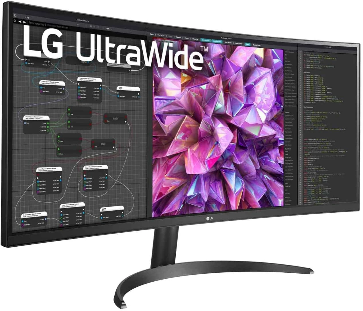 مانیتور خمیده فوق عریض الجی مدل 34WQ60C، 34 اینچ، 21:9 QHD 1440p، نمایشگر IPS، پوشش 99% sRGB (Typ.)، HDR 10، ویژگیهای محافظت از چشم، HDMI، DisplayPort، طراحی تقریباً بدون حاشیه در 3 طرف، طراحی ارگونومیک مانیتور خمیده فوق عریض الجی مدل 34WQ60C، 34 اینچ، 21:9 QHD 1440p، نمایشگر IPS، پوشش 99% sRGB (Typ.)، HDR 10، ویژگیهای محافظت از چشم، HDMI، DisplayPort، طراحی تقریباً بدون حاشیه در 3 طرف، طراحی ارگونومیک