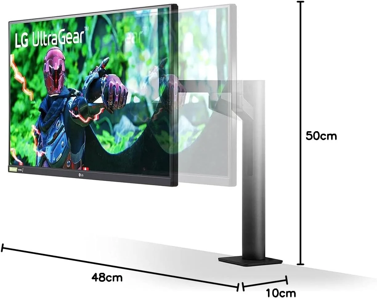 مانیتور گیمینگ ال جی UltraGear مدل 27GN880-B LCD با صفحه نمایش 68,50 سانتی متر (27 اینچ) (QHD، IPS، 1 میلی ثانیه، 2x HDMI، DisplayPort 1.4)