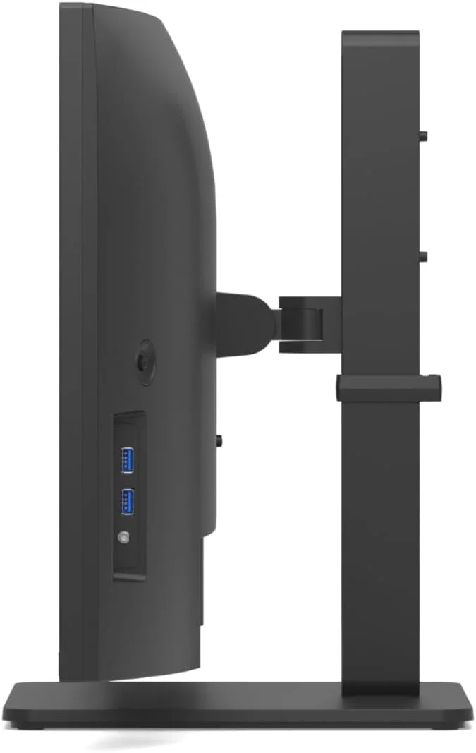 مانیتور خمیده فوق عریض 34 اینچی LG 34U65ZA-B با رزولوشن QHD (3440 x 1440) IPS، منبع تغذیه داخلی، انحنای 3800R، HDR10، HDMI، DisplayPort، USB Type-C با توان 90W PD، بلندگوی داخلی، پایه با قابلیت تنظیم ارتفاع/چرخش/شیب، مشکی