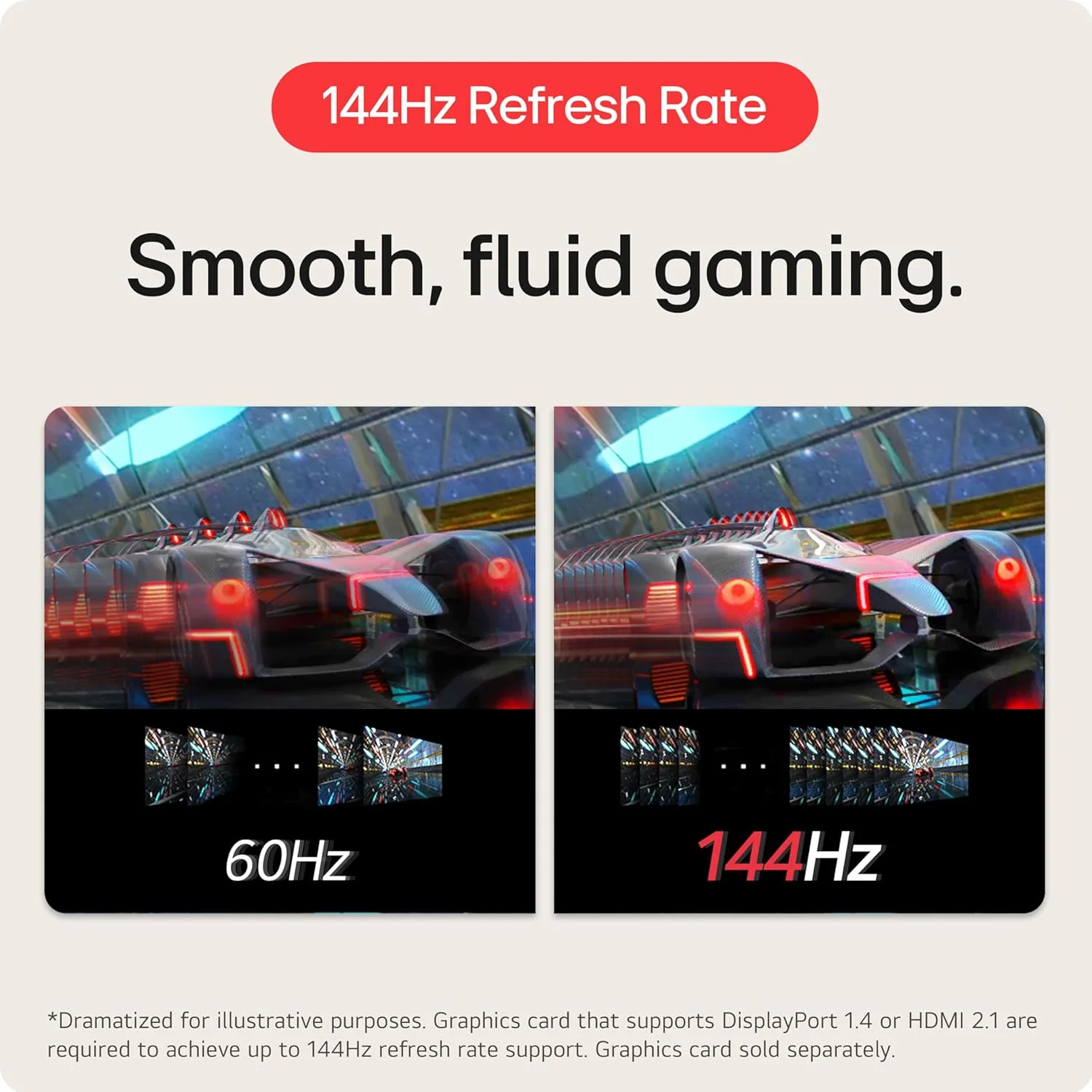 مانیتور گیمینگ 27 اینچی LG UltraGear QHD مدل 27GL83A-B - IPS 1ms (GtG)، سازگار با HDR 10، NVIDIA G-SYNC و AMD FreeSync، 144 هرتز، مشکی