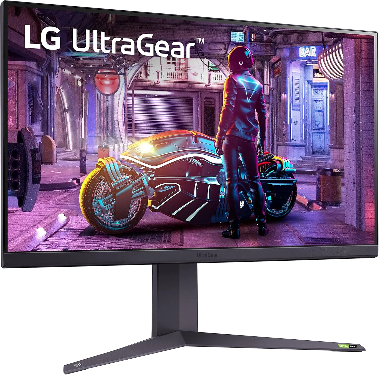 مانیتور گیمینگ 32 اینچی LG مدل 32GQ850 B با رزولوشن QHD 2560 x 1440، پنل Nano IPS، زمان پاسخگویی 1 میلی‌ثانیه و نرخ تازه‌سازی 240 هرتز، سازگار با G-SYNC و AMD FreeSync Premium Pro، رنگ مشکی، مدل 32GQ850-B.AUS، LG32GQ850B