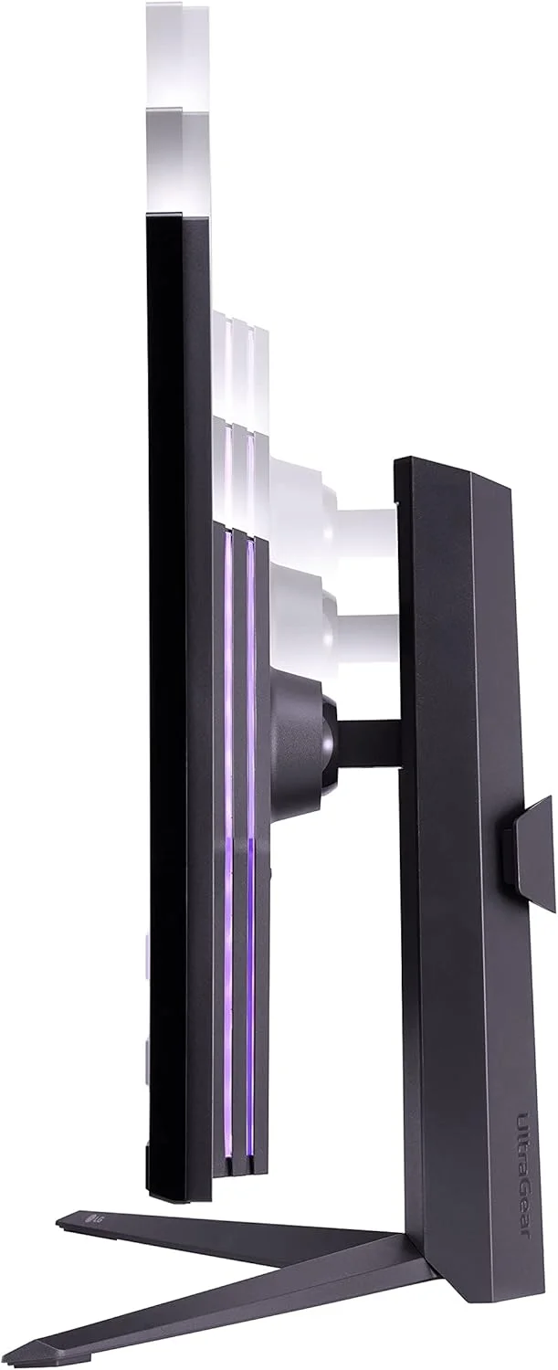 مانیتور گیمینگ 32 اینچی LG مدل 32GQ850 B با رزولوشن QHD 2560 x 1440، پنل Nano IPS، زمان پاسخگویی 1 میلی‌ثانیه و نرخ تازه‌سازی 240 هرتز، سازگار با G-SYNC و AMD FreeSync Premium Pro، رنگ مشکی، مدل 32GQ850-B.AUS، LG32GQ850B