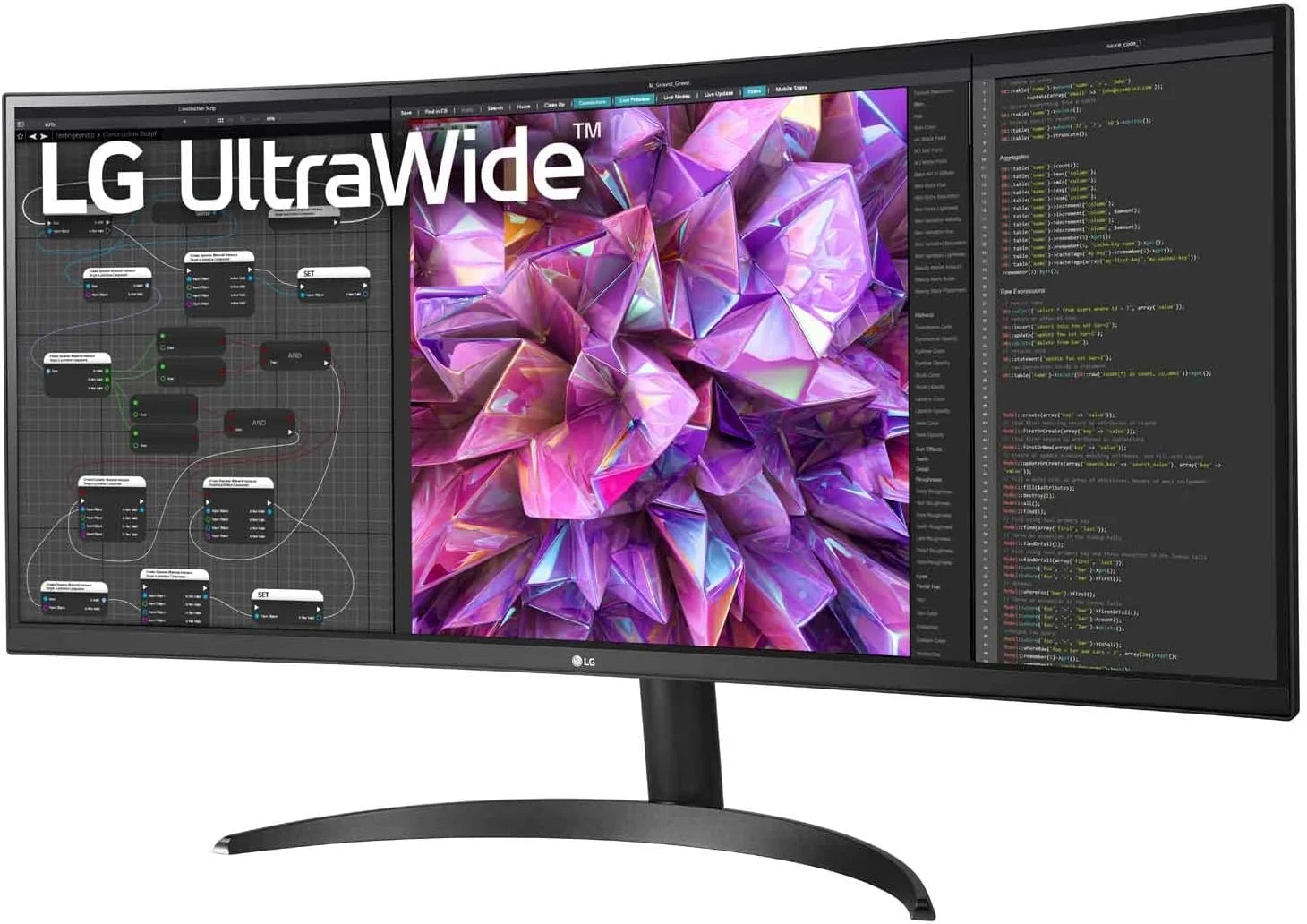مانیتور خمیده فوق عریض الجی مدل 34WQ60C، 34 اینچ، 21:9 QHD 1440p، نمایشگر IPS، پوشش 99% sRGB (Typ.)، HDR 10، ویژگیهای محافظت از چشم، HDMI، DisplayPort، طراحی ارگونومیک با 3 طرف بدون حاشیه مجازی مانیتور خمیده فوق عریض الجی مدل 34WQ60C، 34 اینچ، 21:9 QHD 1440p، نمایشگر IPS، پوشش 99% sRGB (Typ.)، HDR 10، ویژگیهای محافظت از چشم، HDMI، DisplayPort، طراحی ارگونومیک با 3 طرف بدون حاشیه مجازی