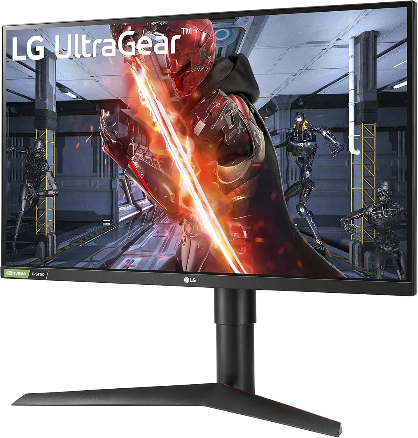 مانیتور گیمینگ 27 اینچی LG UltraGear QHD مدل 27GL83A-B - IPS 1ms (GtG)، سازگار با HDR 10، NVIDIA G-SYNC و AMD FreeSync، 144 هرتز، مشکی مانیتور گیمینگ 27 اینچی LG UltraGear QHD مدل 27GL83A-B - IPS 1ms (GtG)، سازگار با HDR 10، NVIDIA G-SYNC و AMD FreeSync، 144 هرتز، مشکی
