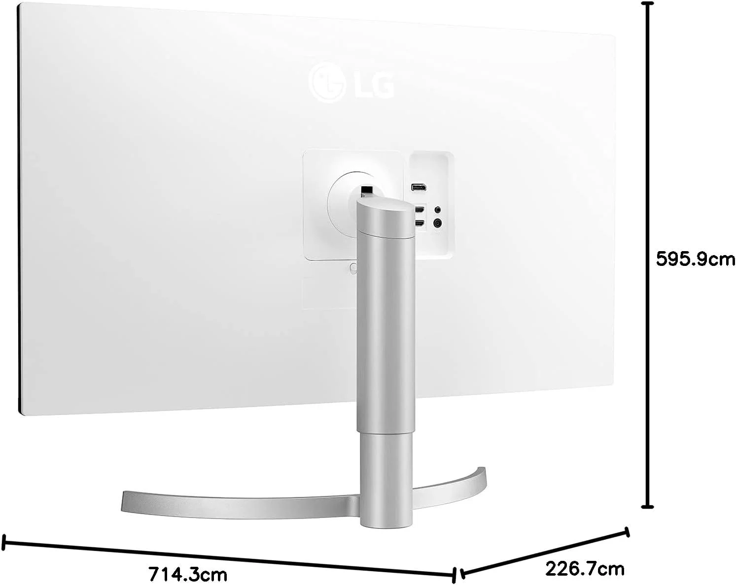 مانیتور 32 اینچی 4K ال جی مدل 32UN550-W، مانیتور کامپیوتر 81.3 سانتی متر (32 اینچ) 3840 x 2160 پیکسل 4K Ultra HD LED نقره ای مانیتور 32 اینچی 4K ال جی مدل 32UN550-W، مانیتور کامپیوتر 81.3 سانتی متر (32 اینچ) 3840 x 2160 پیکسل 4K Ultra HD LED نقره ای
