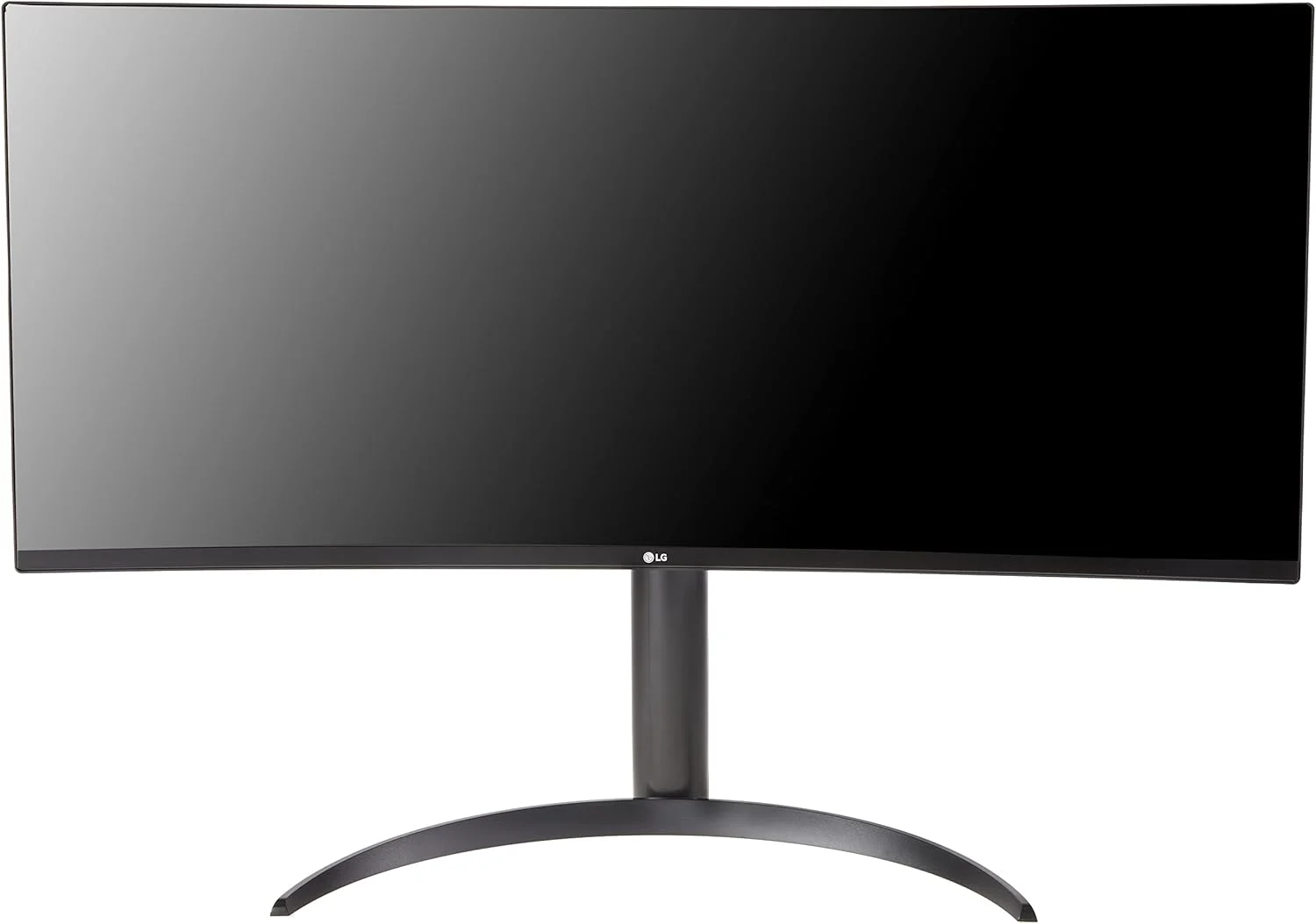 مانیتور خمیده التراواید 34 اینچی LG مدل 34WP75C-B.AUS با کیفیت QHD HDR 10، نرخ تازه‌سازی 160 هرتز، پورت USB Type-C™ و فناوری AMD FreeSync™ Premium Pro (توان خروجی 65 وات)، رنگ مشکی
