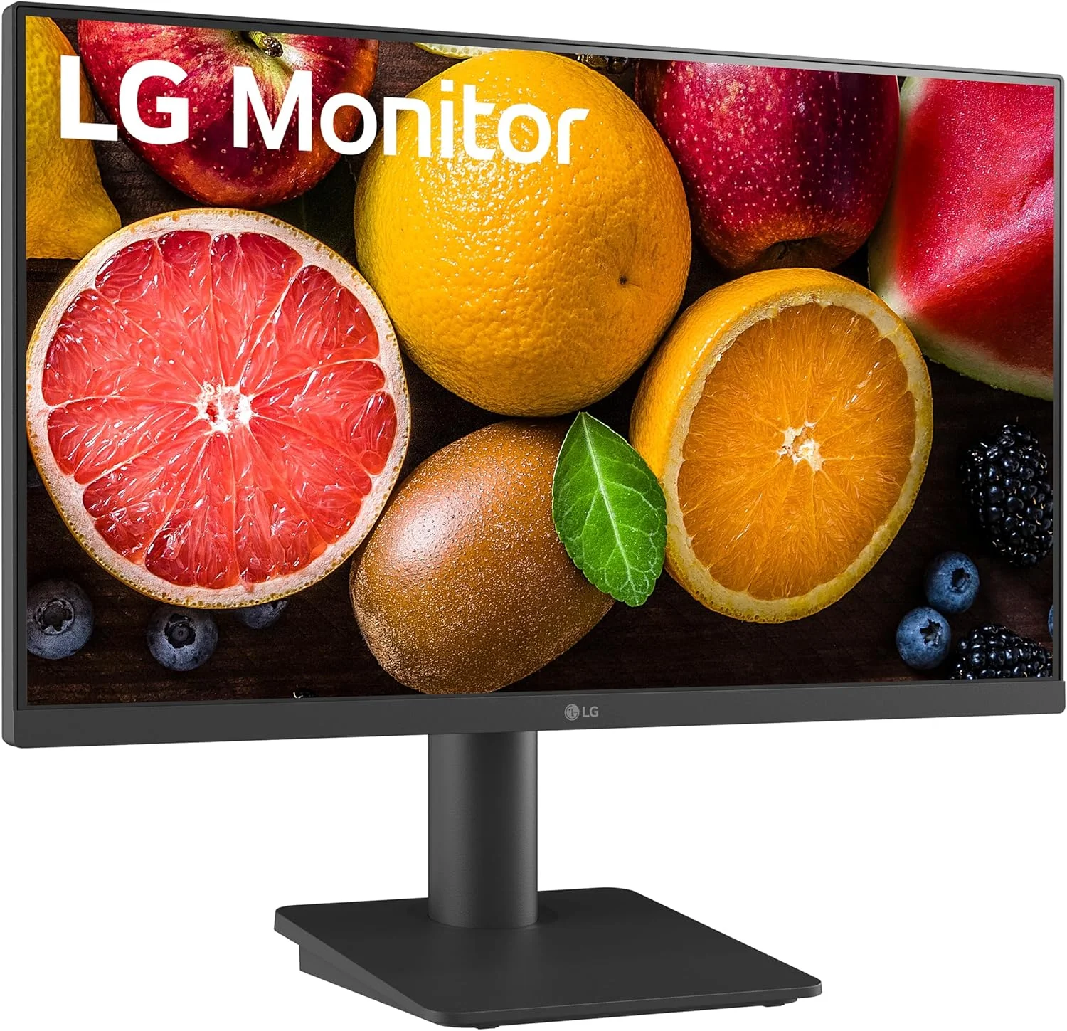 مانیتور 24 اینچی ال‌جی مدل 24MS550-B IPS FHD (1920x1080) با نرخ تازه‌سازی 100 هرتز، زمان پاسخگویی 5 میلی‌ثانیه، حالت Reader، پایه قابل تنظیم ارتفاع و شیب، بلندگوی داخلی، طراحی بدون حاشیه، کنترل OnScreen، تثبیت کننده سیاه، DAS Crosshair و HDMI