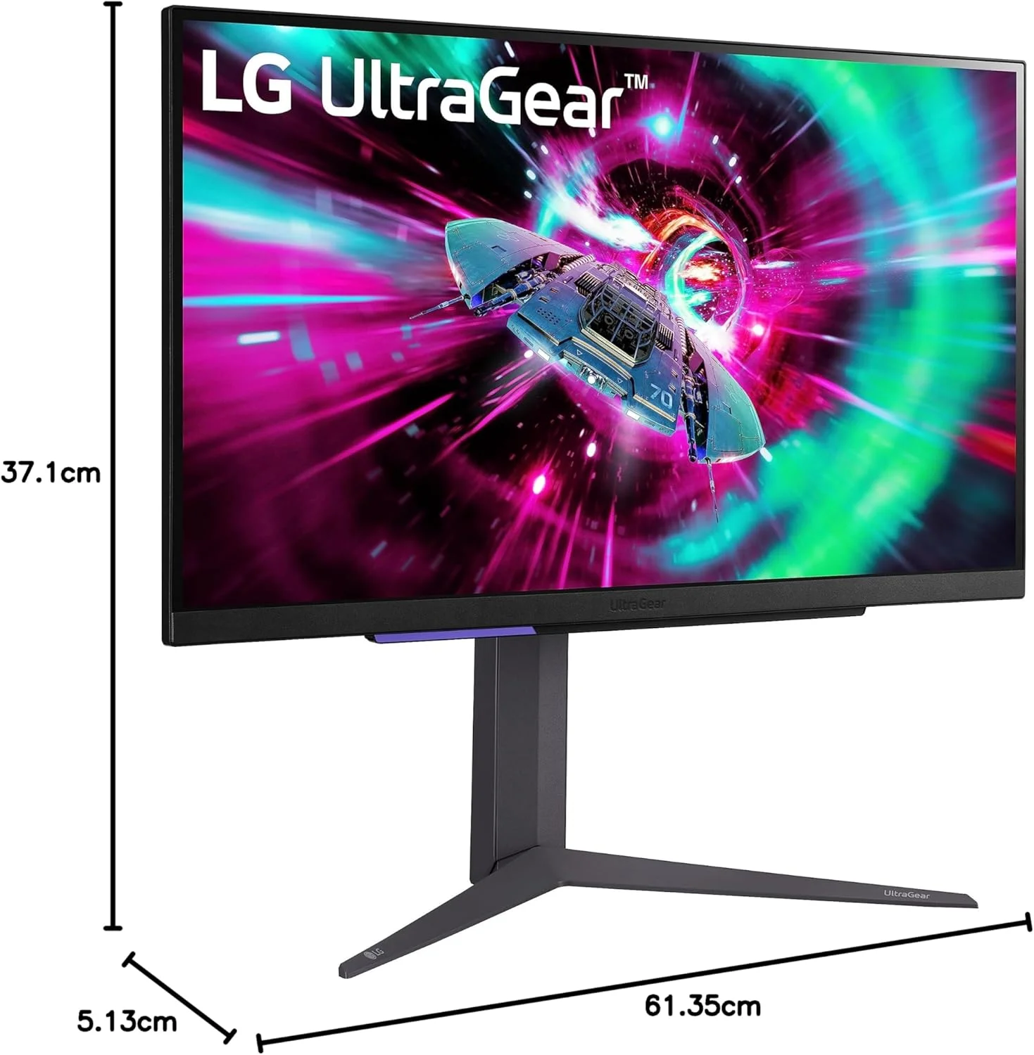 مانیتور گیمینگ 27 اینچی 4K الجی UltraGear مدل 27GR93U، رزولوشن 4K، نرخ تازهسازی 144 هرتز، زمان پاسخگویی 1 میلیثانیه GtG، پنل IPS، HDR 10، سازگار با NVIDIA G-Sync و AMD FreeSync، صرفهجویی هوشمند در انرژی، Displayport، HDMI مانیتور گیمینگ 27 اینچی 4K الجی UltraGear مدل 27GR93U، رزولوشن 4K، نرخ تازهسازی 144 هرتز، زمان پاسخگویی 1 میلیثانیه GtG، پنل IPS، HDR 10، سازگار با NVIDIA G-Sync و AMD FreeSync، صرفهجویی هوشمند در انرژی، Displayport، HDMI