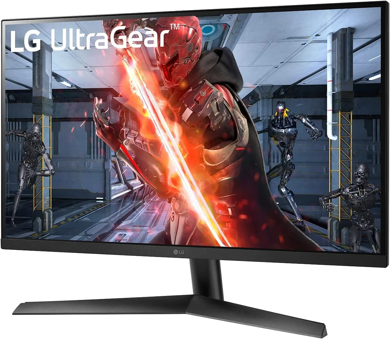 مانیتور گیمینگ 27 اینچی LG Ultragear 27GN60R-B با کیفیت Full HD IPS، زمان پاسخگویی 1 میلی‌ثانیه (GtG)، نرخ تازه‌سازی 144 هرتز، HDR 10، Freesync Premium و سازگاری با NVIDIA G-SYNC، رنگ مشکی