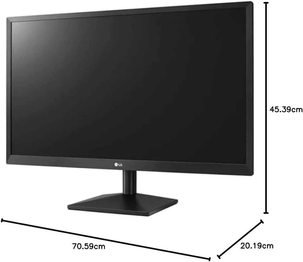 مانیتور ال جی 27MK400H-B سایز 27 اینچ Full HD LED مشکی