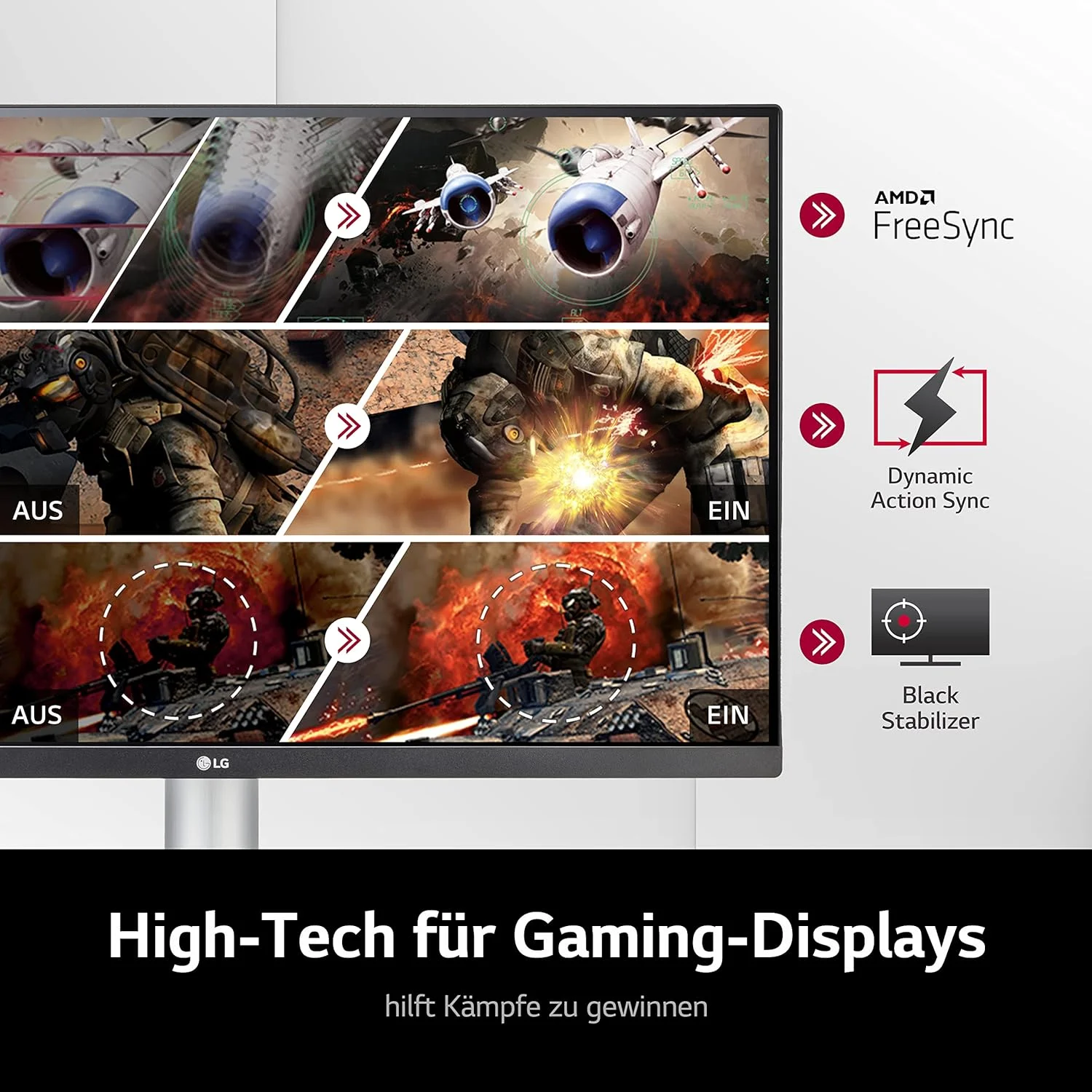 مانیتور 27 اینچی 4K UHD ال جی مدل 27UP85NP-W، رزولوشن 3840x2160، نسبت تصویر 16:9، VESA DisplayHDR™ 400، AMD FreeSync™، پنل IPS با پوشش رنگی DCI-P3 95%، زمان پاسخگویی 5ms GtG - سفید و مشکی مانیتور 27 اینچی 4K UHD ال جی مدل 27UP85NP-W، رزولوشن 3840x2160، نسبت تصویر 16:9، VESA DisplayHDR™ 400، AMD FreeSync™، پنل IPS با پوشش رنگی DCI-P3 95%، زمان پاسخگویی 5ms GtG - سفید و مشکی