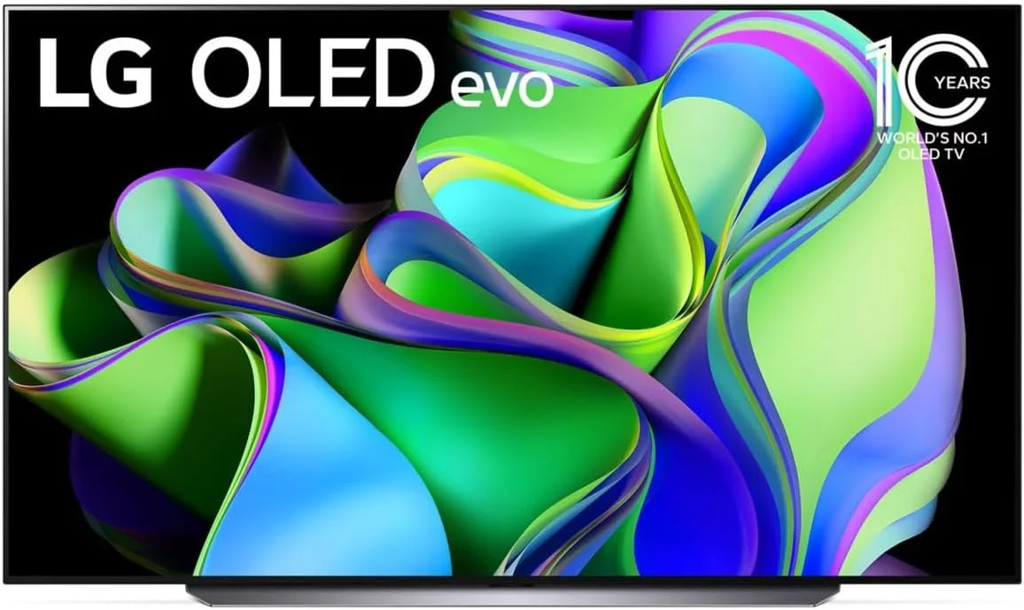 تلویزیون هوشمند 4K ال‌جی OLED evo C3 مدل 55C36LA.AMAG سایز 55 اینچ، بلوتوث، وای‌فای، اترنت