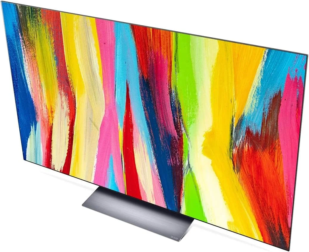 تلویزیون ال جی OLED Evo سری C2، مدل جدید 2022، طراحی سینمایی صفحه نمایش 4K Cinema HDR WebOS22 با هوش مصنوعی ThinQ و Pixel Dimming - مدل Oled55C26La سایز 55 اینچ مشکی تلویزیون ال جی OLED Evo سری C2، مدل جدید 2022، طراحی سینمایی صفحه نمایش 4K Cinema HDR WebOS22 با هوش مصنوعی ThinQ و Pixel Dimming - مدل Oled55C26La سایز 55 اینچ مشکی