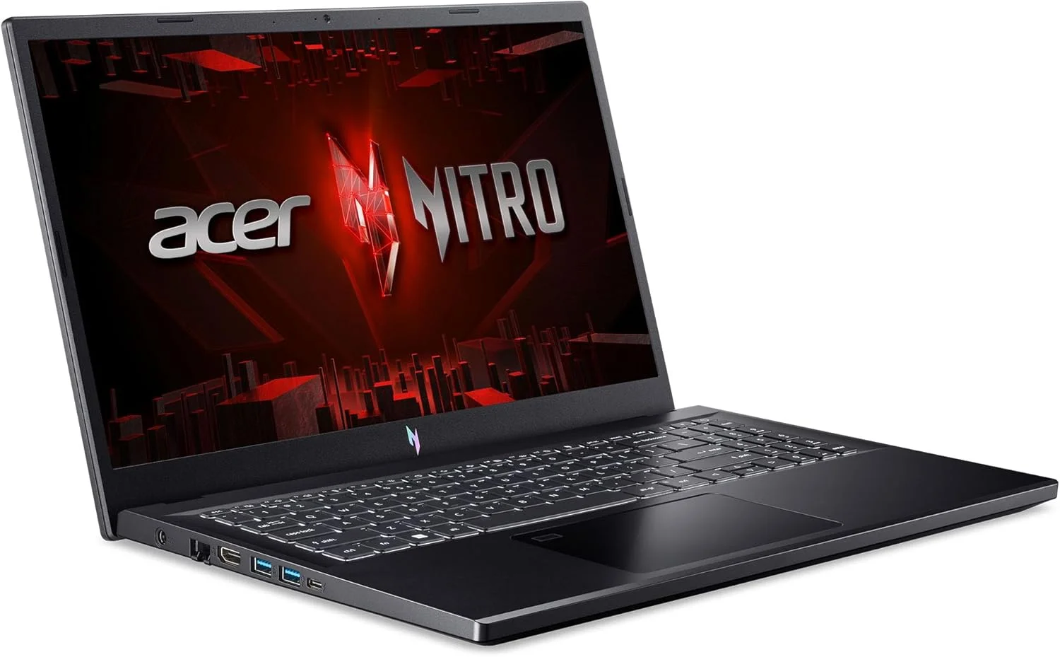 لپ تاپ گیمینگ ACER Nitro V 15، صفحه نمایش 15.6 اینچی FHD IPS 144 هرتز، پردازنده Intel Core i9-13900H، رم 32 گیگابایتی، SSD 1 ترابایتی، گرافیک NVidia GeForce RTX 4050 6 گیگابایتی، کیبورد انگلیسی با نور پس زمینه، ویندوز 11، مشکی لپ تاپ گیمینگ ACER Nitro V 15، صفحه نمایش 15.6 اینچی FHD IPS 144 هرتز، پردازنده Intel Core i9-13900H، رم 32 گیگابایتی، SSD 1 ترابایتی، گرافیک NVidia GeForce RTX 4050 6 گیگابایتی، کیبورد انگلیسی با نور پس زمینه، ویندوز 11، مشکی