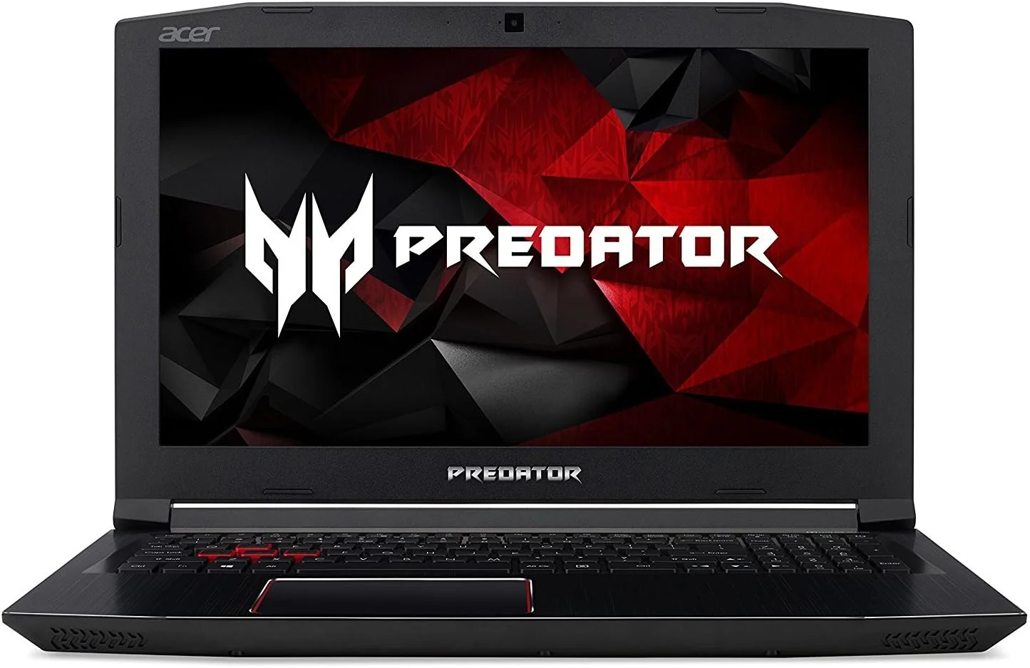 لپ تاپ گیمینگ پرچمدار ممتاز Acer Predator Helios 300 مدل 2018 (صفحه نمایش 15.6 اینچی FHD، پردازنده Intel Core i7-7700HQ، رم 16 گیگابایتی DDR4، حافظه SSD 256 گیگابایتی، کارت گرافیک GeForce GTX 1060 6GB، آماده واقعیت مجازی، کیبورد با نور پس زمینه قرمز، ویندوز 10)
