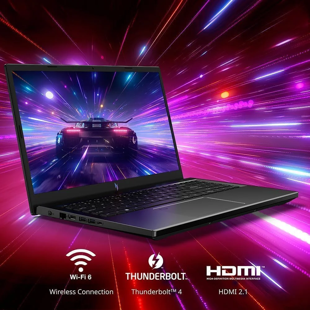 لپ تاپ گیمینگ ایسر Nitro V 15، پردازنده Intel i9-13900H تا 5.4 گیگاهرتز، GeForce RTX 4060، صفحه نمایش 15.6 اینچی 144 هرتز IPS، رم 64 گیگابایت DDR5، حافظه SSD 4 ترابایت، Wi-Fi 6، کیبورد با نور پس زمینه، ویندوز 11 پرو، ماوس گیمینگ، فلش مموری 256 گیگابایتی لپ تاپ گیمینگ ایسر Nitro V 15، پردازنده Intel i9-13900H تا 5.4 گیگاهرتز، GeForce RTX 4060، صفحه نمایش 15.6 اینچی 144 هرتز IPS، رم 64 گیگابایت DDR5، حافظه SSD 4 ترابایت، Wi-Fi 6، کیبورد با نور پس زمینه، ویندوز 11 پرو، ماوس گیمینگ، فلش مموری 256 گیگابایتی
