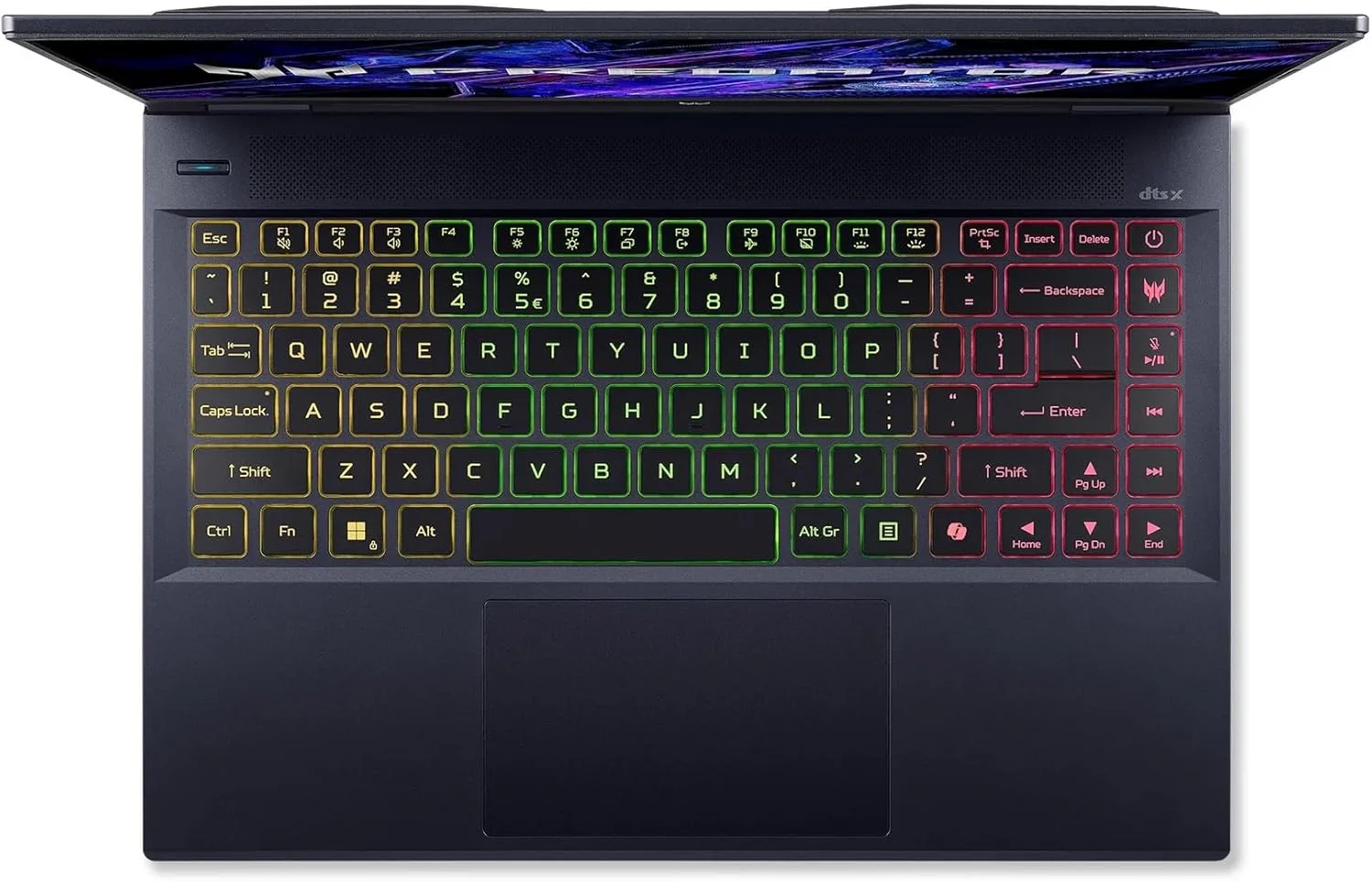 لپ تاپ گیمینگ ایسر Predator Helios Neo 14 AI PC، صفحه نمایش 14.5 اینچی WQXGA (2560x1600) 120 هرتز (100% sRGB، G-SYNC)، پردازنده 16 هسته ای Intel Ultra 7 155H، رم 16 گیگابایتی، حافظه SSD 1 ترابایتی، کارت گرافیک GeForce RTX 4070، نور پس زمینه RGB، ویندوز 11، هاب ICP با Copilot AI لپ تاپ گیمینگ ایسر Predator Helios Neo 14 AI PC، صفحه نمایش 14.5 اینچی WQXGA (2560x1600) 120 هرتز (100% sRGB، G-SYNC)، پردازنده 16 هسته ای Intel Ultra 7 155H، رم 16 گیگابایتی، حافظه SSD 1 ترابایتی، کارت گرافیک GeForce RTX 4070، نور پس زمینه RGB، ویندوز 11، هاب ICP با Copilot AI