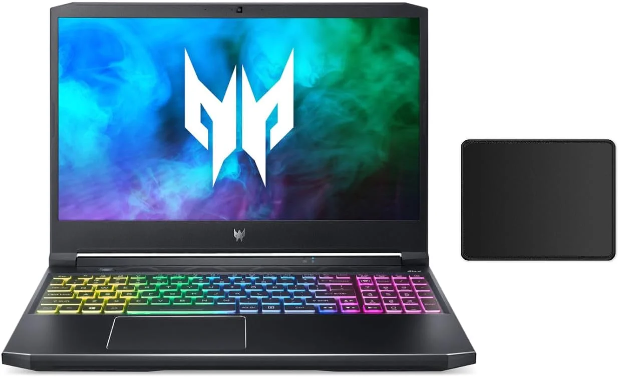 لپ تاپ گیمینگ 15.6 اینچی Acer Predator Helios 300 FHD 144Hz | پردازنده Intel Core i7 نسل 11 مدل 11800H | کارت گرافیک NVIDIA GeForce RTX 3070 | رم 16 گیگابایت | SSD 512 گیگابایت | هارد دیسک 1 ترابایت | نور پس زمینه RGB | ویندوز 11 هوم | همراه با پد ماوس