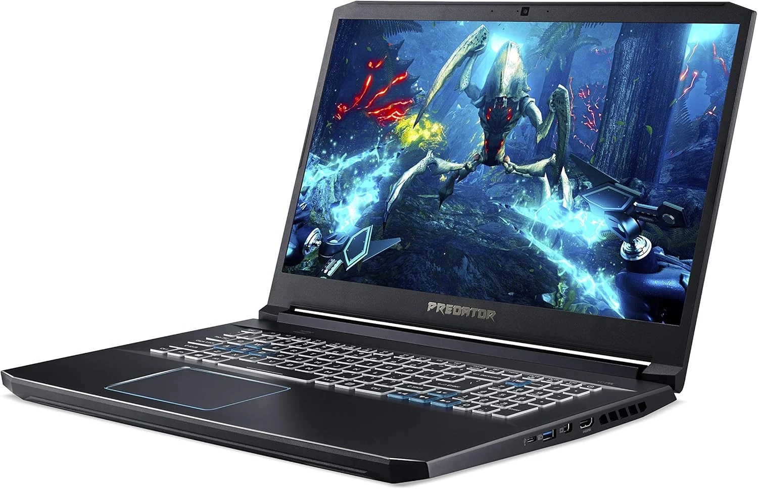 لپ تاپ گیمینگ ایسر Predator Helios 300 - پردازنده Intel Core i7-9750H 2.60GHz، رم 16 گیگابایت، SSD 512 گیگابایت، صفحه نمایش 17.3 اینچی FHD، کارت گرافیک NVIDIA GeForce GTX 1660Ti 6GB، ویندوز 10 Home، رنگ مشکی Abyssal