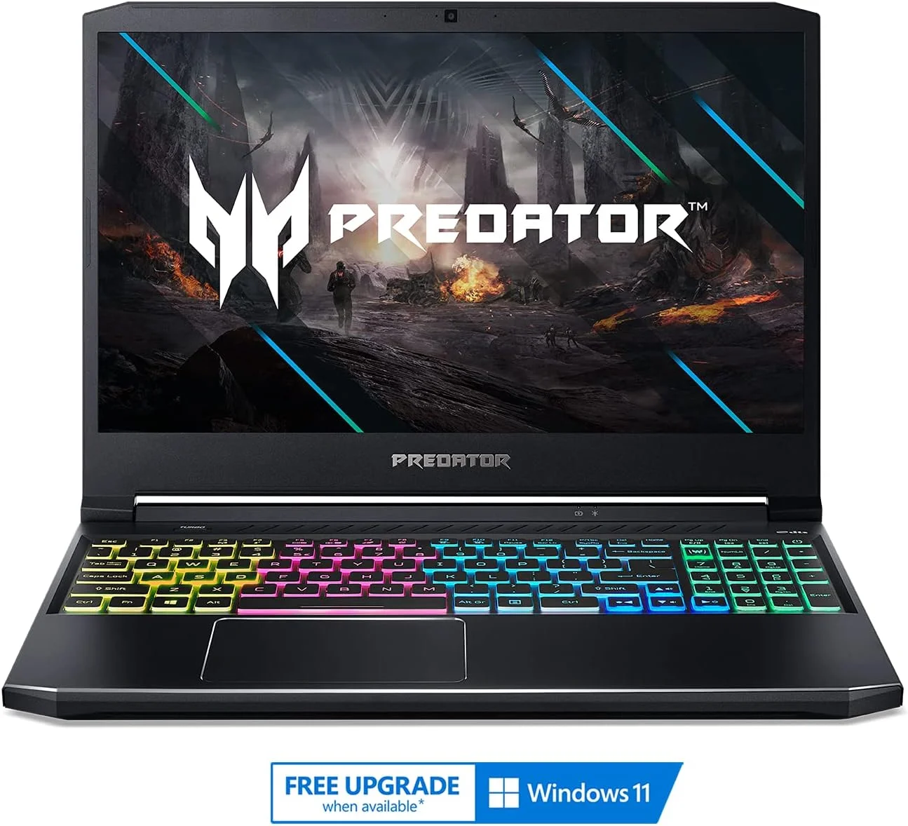 لپ تاپ گیمینگ ایسر Predator Helios 300، پردازنده Intel i7-10750H، کارت گرافیک NVIDIA GeForce RTX 2060 6GB، صفحه نمایش 15.6 اینچی Full HD 144Hz 3ms IPS، رم 16GB DDR4، حافظه SSD 512GB NVMe، Wi-Fi 6، کیبورد RGB، PH315-53-72XD (ارتقا یافته) لپ تاپ گیمینگ ایسر Predator Helios 300، پردازنده Intel i7-10750H، کارت گرافیک NVIDIA GeForce RTX 2060 6GB، صفحه نمایش 15.6 اینچی Full HD 144Hz 3ms IPS، رم 16GB DDR4، حافظه SSD 512GB NVMe، Wi-Fi 6، کیبورد RGB، PH315-53-72XD (ارتقا یافته)