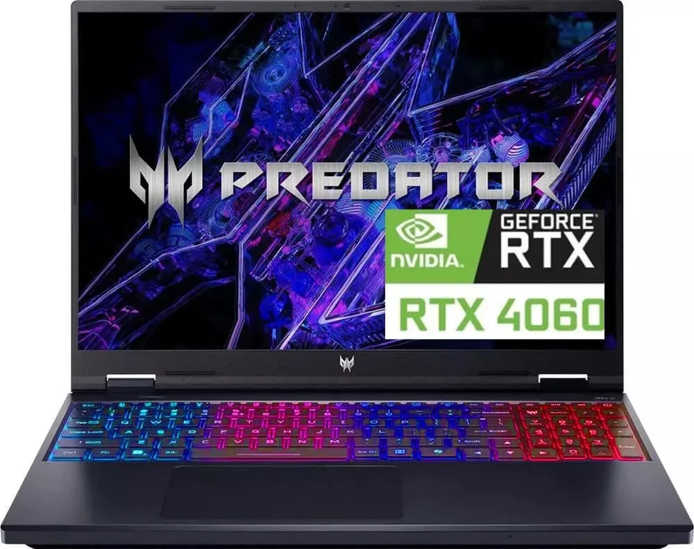 لپ تاپ گیمینگ Acer Predator Helios Neo 16 | نمایشگر 16 اینچی WUXGA IPS 165Hz (100% sRGB) | پردازنده 24 هسته ای Intel i9-14900HX | رم 32 گیگابایتی DDR5 حافظه 1 ترابایتی SSD | کارت گرافیک GeForce RTX 4060 8GB | نور پس زمینه RGB Killer AX1675i Win11Pro به همراه لوازم جانبی DLCA لپ تاپ گیمینگ Acer Predator Helios Neo 16 | نمایشگر 16 اینچی WUXGA IPS 165Hz (100% sRGB) | پردازنده 24 هسته ای Intel i9-14900HX | رم 32 گیگابایتی DDR5 حافظه 1 ترابایتی SSD | کارت گرافیک GeForce RTX 4060 8GB | نور پس زمینه RGB Killer AX1675i Win11Pro به همراه لوازم جانبی DLCA