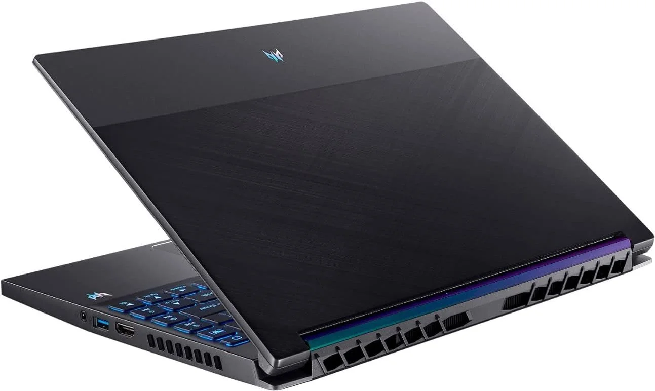 لپ تاپ گیمینگ ایسر Predator Triton 300 SE با صفحه نمایش 14 اینچی WUXGA 165 هرتز، 512 گیگابایت SSD، پردازنده i7-12700H (رم 16 گیگابایت، GeForce RTX 3060، کیبورد با نور پس زمینه، ویندوز 11 هوم، خاکستری تیتانیومی) مدل PT314-52s-747P، 2022 لپ تاپ گیمینگ ایسر Predator Triton 300 SE با صفحه نمایش 14 اینچی WUXGA 165 هرتز، 512 گیگابایت SSD، پردازنده i7-12700H (رم 16 گیگابایت، GeForce RTX 3060، کیبورد با نور پس زمینه، ویندوز 11 هوم، خاکستری تیتانیومی) مدل PT314-52s-747P، 2022