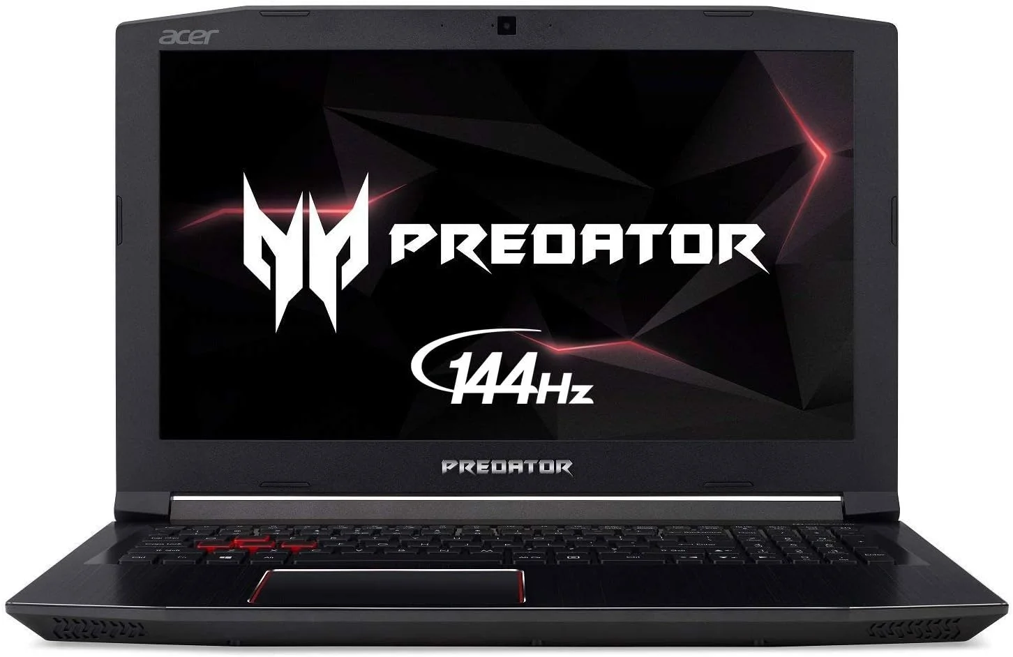 لپ تاپ گیمینگ Acer Predator Helios 300 PH315-51-78NP، صفحه نمایش 15.6 اینچی FHD IPS، پردازنده 6 هسته ای Intel i7-8750H، رم 16 گیگابایتی DDR4، حافظه SSD 256 گیگابایتی، کارت گرافیک GeForce GTX 1060 6GB، ویندوز 10، صفحه کلید انگلیسی، مشکی