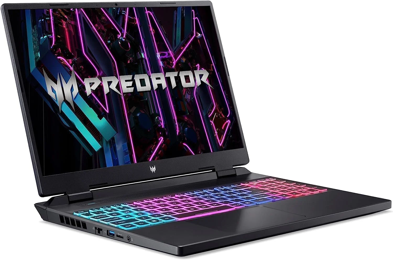 لپ تاپ گیمینگ Acer Predator Helios Neo 16، نسل 14 اینتل 24 هسته ای i9-14900HX، رم 16 گیگابایت، SSD 1 ترابایت، کارت گرافیک 8 گیگابایت NVIDIA GeForce RTX 4060، صفحه نمایش 16 اینچ WQXGA 165 هرتز، ویندوز 11 پرو، مشکی