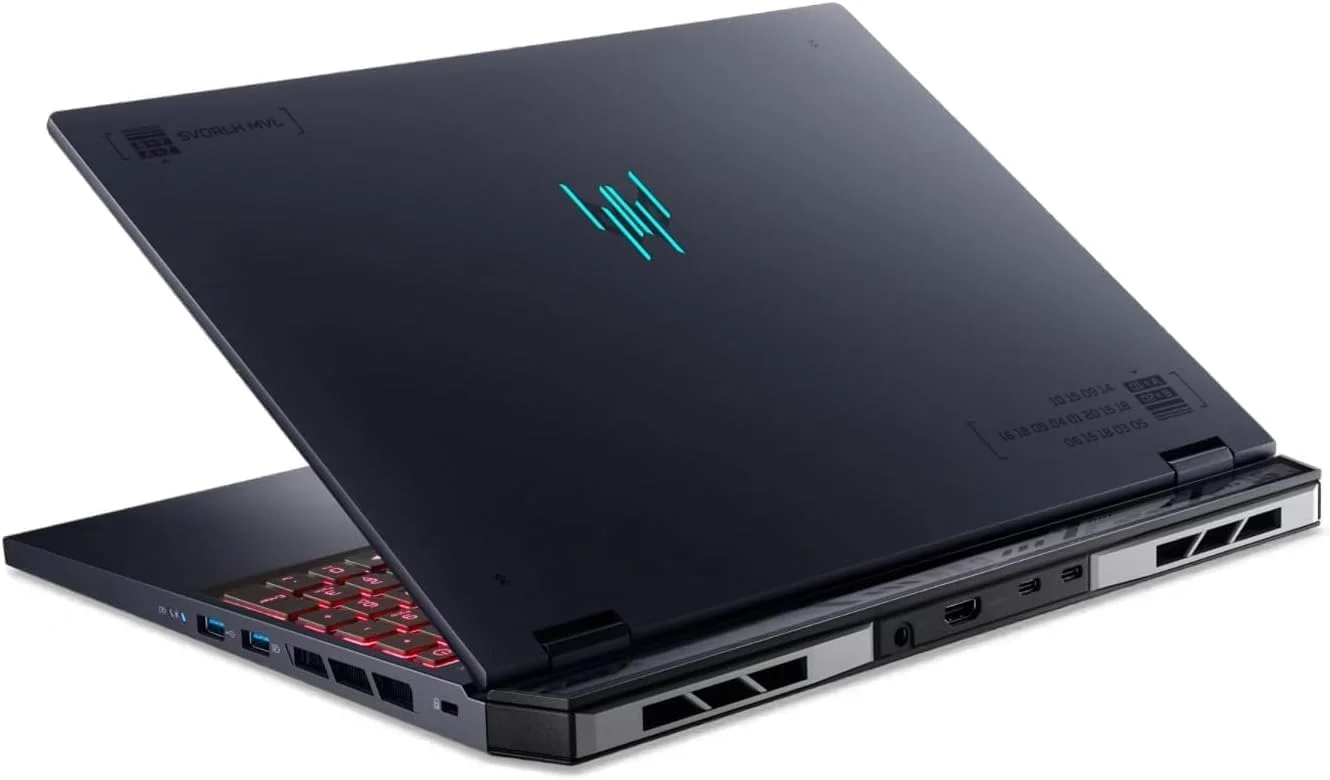 لپ تاپ گیمینگ Acer Predator Helios Neo 16، نسل 14 اینتل 24 هسته ای i9-14900HX، رم 16 گیگابایت، SSD 1 ترابایت، کارت گرافیک 8 گیگابایت NVIDIA GeForce RTX 4060، صفحه نمایش 16 اینچ WQXGA 165 هرتز، ویندوز 11 پرو، مشکی
