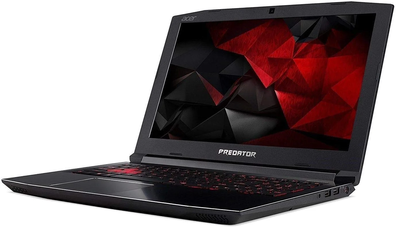 لپ تاپ گیمینگ Acer Predator Helios 300 VR Reality 2019 با صفحه نمایش 15.6 اینچی FHD IPS، پردازنده نسل هشتم Intel Hexa-Core i7-8750H تا 4.1 گیگاهرتز، 32 گیگابایت DDR4، 512 گیگابایت SSD، کارت گرافیک GTX 1060 6GB، وای فای 802.11ac، ویندوز 10