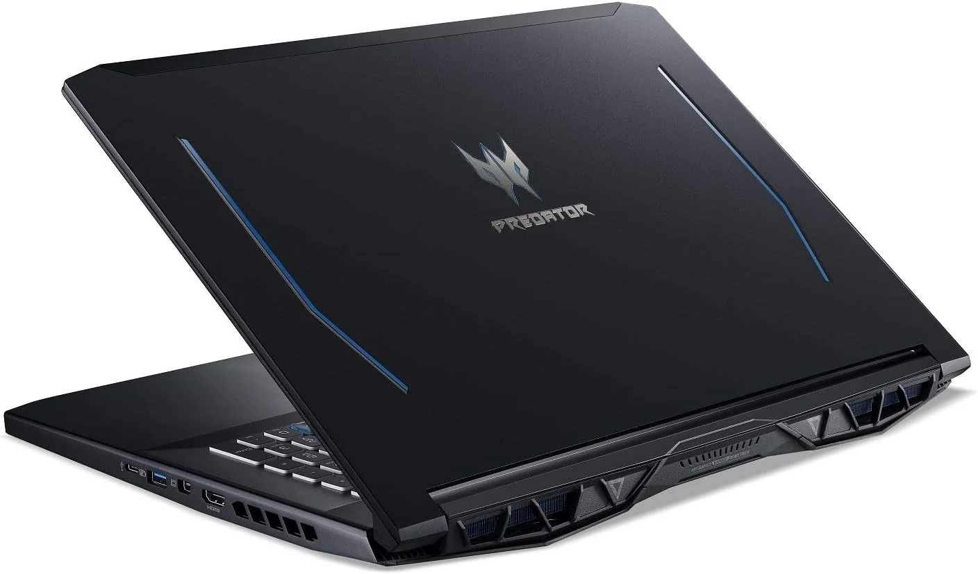 لپ تاپ گیمینگ ایسر Predator Helios 300، صفحه نمایش 17.3 اینچی Full HD 144Hz 3ms IPS، پردازنده Intel i7-9750H، کارت گرافیک GeForce RTX 2070 Max-Q، رم 16 گیگابایتی DDR4، حافظه SSD 512 گیگابایتی PCIe NVMe، کیبورد با نور پس زمینه RGB، PH317-53-79KB
