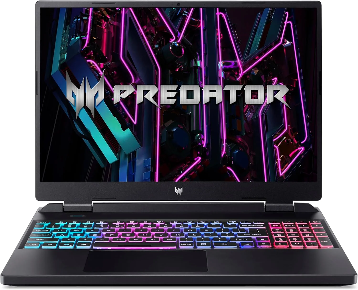 لپ تاپ گیمینگ ایسر Predator Helios Neo 16، نسل سیزدهم اینتل i7-13700HX با 16 هسته تا 5.0 گیگاهرتز / 16 گیگابایت DDR5 / 512 گیگابایت SSD / کارت گرافیک 8 گیگابایت Nvidia RTX4060 / صفحه نمایش 16 اینچ WUXGA 165 هرتز / WiFi-6 / کیبورد RGB / ویندوز 11 هوم / مشکی