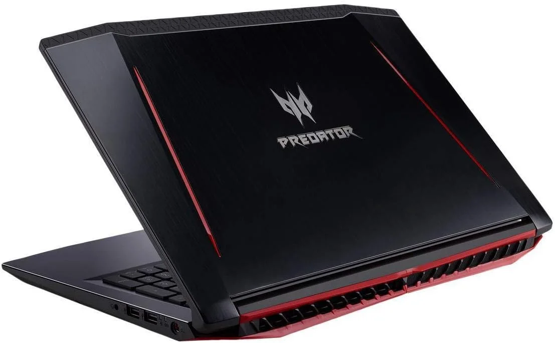 لپ تاپ ایسر Predator Helios 300 PH315-51-74V4 با صفحه نمایش 15.6 اینچی LCD/LED - پردازنده Intel i7-8750H 2.2 گیگاهرتز، 16 گیگابایت رم، 1000 گیگابایت هارد دیسک، کارت گرافیک NVIDIA GeForce GTX 1060، ویندوز 10 هوم - مشکی لپ تاپ ایسر Predator Helios 300 PH315-51-74V4 با صفحه نمایش 15.6 اینچی LCD/LED - پردازنده Intel i7-8750H 2.2 گیگاهرتز، 16 گیگابایت رم، 1000 گیگابایت هارد دیسک، کارت گرافیک NVIDIA GeForce GTX 1060، ویندوز 10 هوم - مشکی