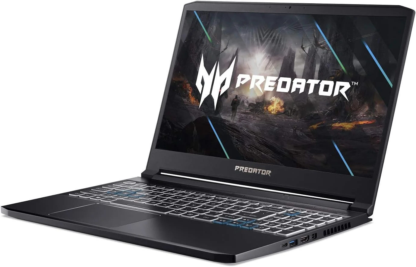 لپ تاپ گیمینگ Acer Predator Triton 300، پردازنده Intel i7-10750H، کارت گرافیک NVIDIA GeForce RTX 2060، صفحه نمایش 15.6 اینچی Full HD IPS 144Hz 3ms، رم 16 گیگابایتی Dual-Channel DDR4، حافظه SSD NVMe 1 ترابایتی، WiFi 6، کیبورد با نور پس زمینه RGB، PT315-52-78W1 لپ تاپ گیمینگ Acer Predator Triton 300، پردازنده Intel i7-10750H، کارت گرافیک NVIDIA GeForce RTX 2060، صفحه نمایش 15.6 اینچی Full HD IPS 144Hz 3ms، رم 16 گیگابایتی Dual-Channel DDR4، حافظه SSD NVMe 1 ترابایتی، WiFi 6، کیبورد با نور پس زمینه RGB، PT315-52-78W1