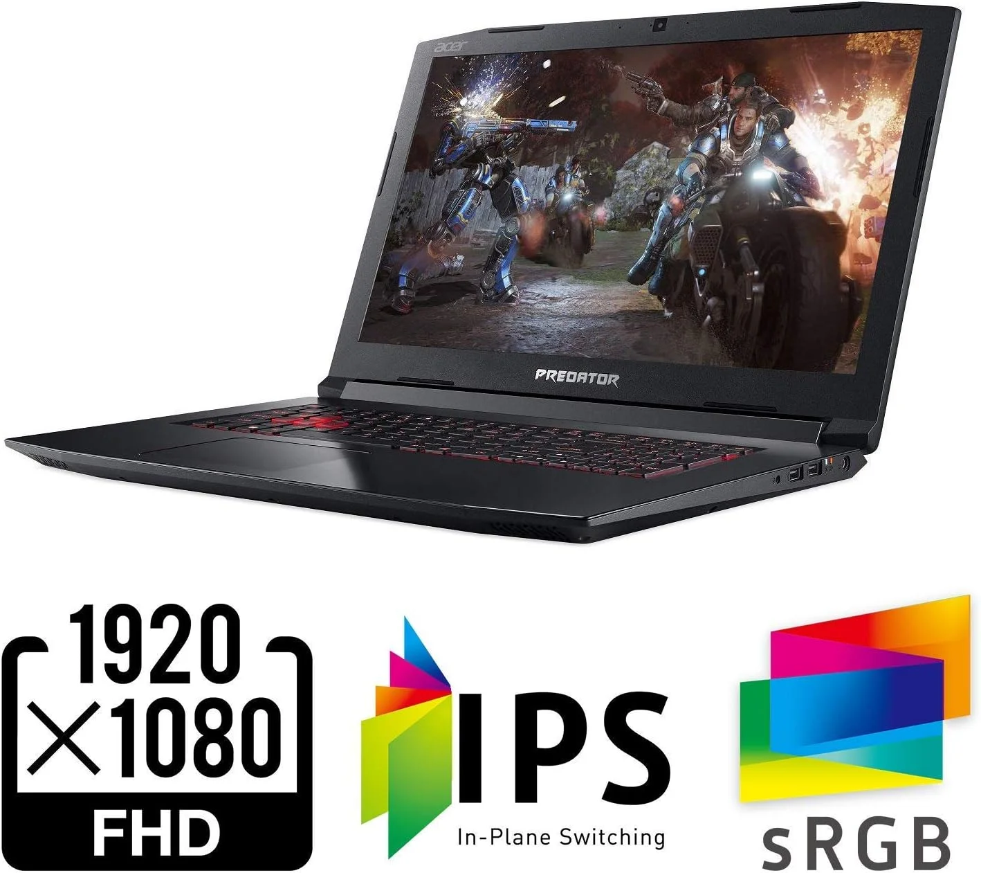 لپ تاپ گیمینگ ایسر Predator Helios 300 PH317-52-77A4، پردازنده Intel Core i7-8750H، کارت گرافیک GeForce GTX 1060 با قابلیت اورکلاک، صفحه نمایش 17.3 اینچی Full HD 144Hz، رم 16GB DDR4، حافظه SSD 256GB PCIe NVMe، هارد دیسک 1TB، آماده واقعیت مجازی لپ تاپ گیمینگ ایسر Predator Helios 300 PH317-52-77A4، پردازنده Intel Core i7-8750H، کارت گرافیک GeForce GTX 1060 با قابلیت اورکلاک، صفحه نمایش 17.3 اینچی Full HD 144Hz، رم 16GB DDR4، حافظه SSD 256GB PCIe NVMe، هارد دیسک 1TB، آماده واقعیت مجازی