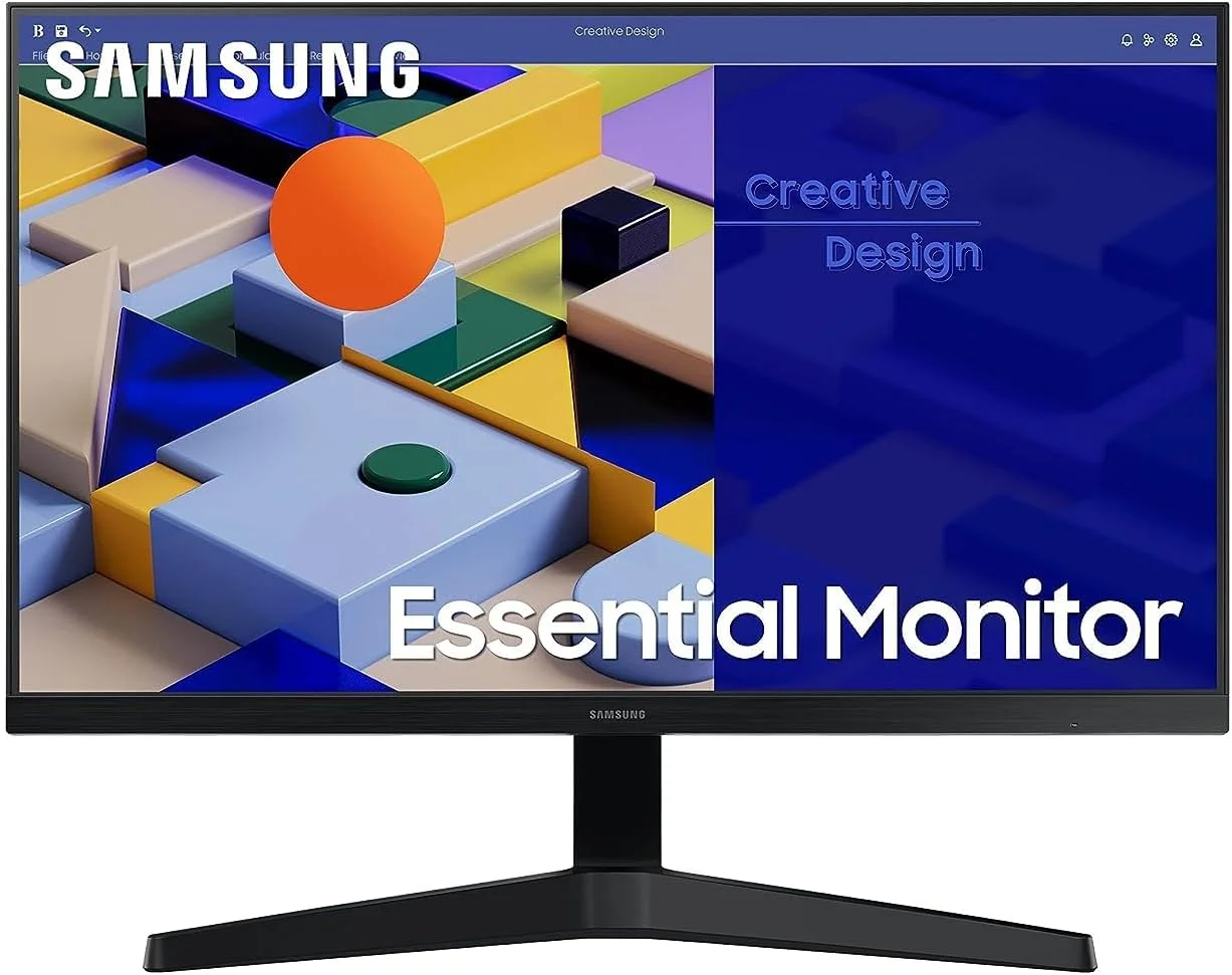 مانیتور 27 اینچ سامسونگ مدل S3 S31C Essential Full HD Flat، پنل IPS، نرخ تازه سازی 75 هرتز، طراحی بدون حاشیه - LS27C310EAMXUE