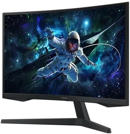 مانیتور گیمینگ خمیده 32 اینچ سامسونگ Odyssey G5 G55C QHD، نرخ تازه سازی 165 هرتز و زمان پاسخگویی 1 میلی ثانیه (MPRT)، صفحه نمایش خمیده 1000R، AMD FreeSync، نسخه خاورمیانه (عرضه جدید) - LS32CG552EMXUE