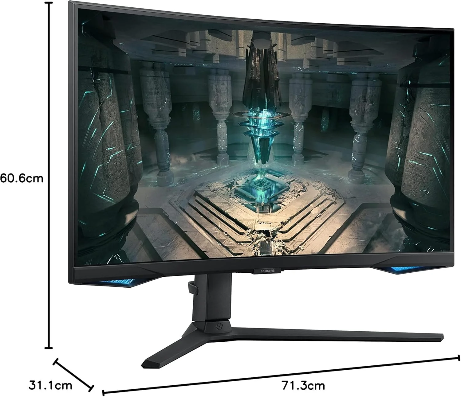 مانیتور گیمینگ خمیده هوشمند سامسونگ Odyssey G6 LS32BG650EUXXU سایز 32 اینچ با بلندگو - QHD 2560x1440، 240 هرتز، 1 میلیثانیه، بلندگوها، HDMI 2.1، پلتفرم هوشمند کامل، Freesync Premium Pro، تنظیم ارتفاع مانیتور گیمینگ خمیده هوشمند سامسونگ Odyssey G6 LS32BG650EUXXU سایز 32 اینچ با بلندگو - QHD 2560x1440، 240 هرتز، 1 میلیثانیه، بلندگوها، HDMI 2.1، پلتفرم هوشمند کامل، Freesync Premium Pro، تنظیم ارتفاع