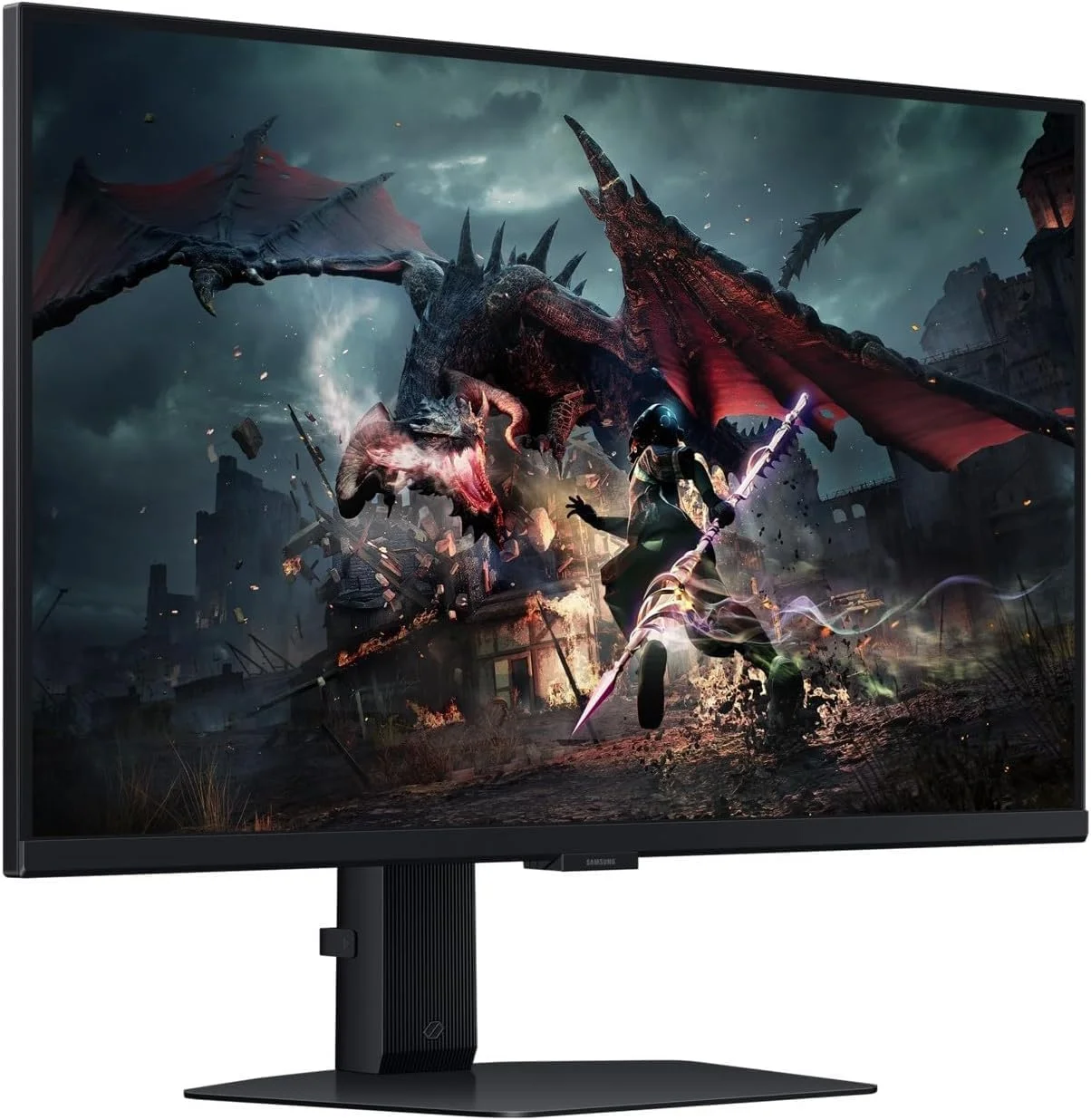 مانیتور گیمینگ 32 اینچ سامسونگ Odyssey G5 G50D QHD 180Hz، نرخ تازه سازی 180 هرتز و زمان پاسخگویی 1 میلی ثانیه (GtG)، رزولوشن QHD و پنل Fast IPS، VESA DisplayHDR 400، AMD FreeSync، پایه ارگونومیک - LS32DG502EMXUE مانیتور گیمینگ 32 اینچ سامسونگ Odyssey G5 G50D QHD 180Hz، نرخ تازه سازی 180 هرتز و زمان پاسخگویی 1 میلی ثانیه (GtG)، رزولوشن QHD و پنل Fast IPS، VESA DisplayHDR 400، AMD FreeSync، پایه ارگونومیک - LS32DG502EMXUE