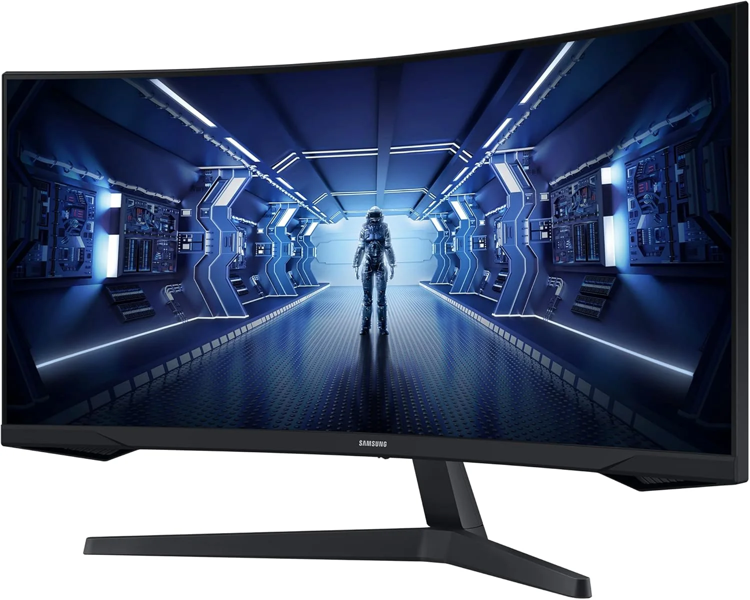 مانیتور گیمینگ 34 اینچی سامسونگ - G5 Odyssey WQHD با صفحه نمایش خمیده 1000R