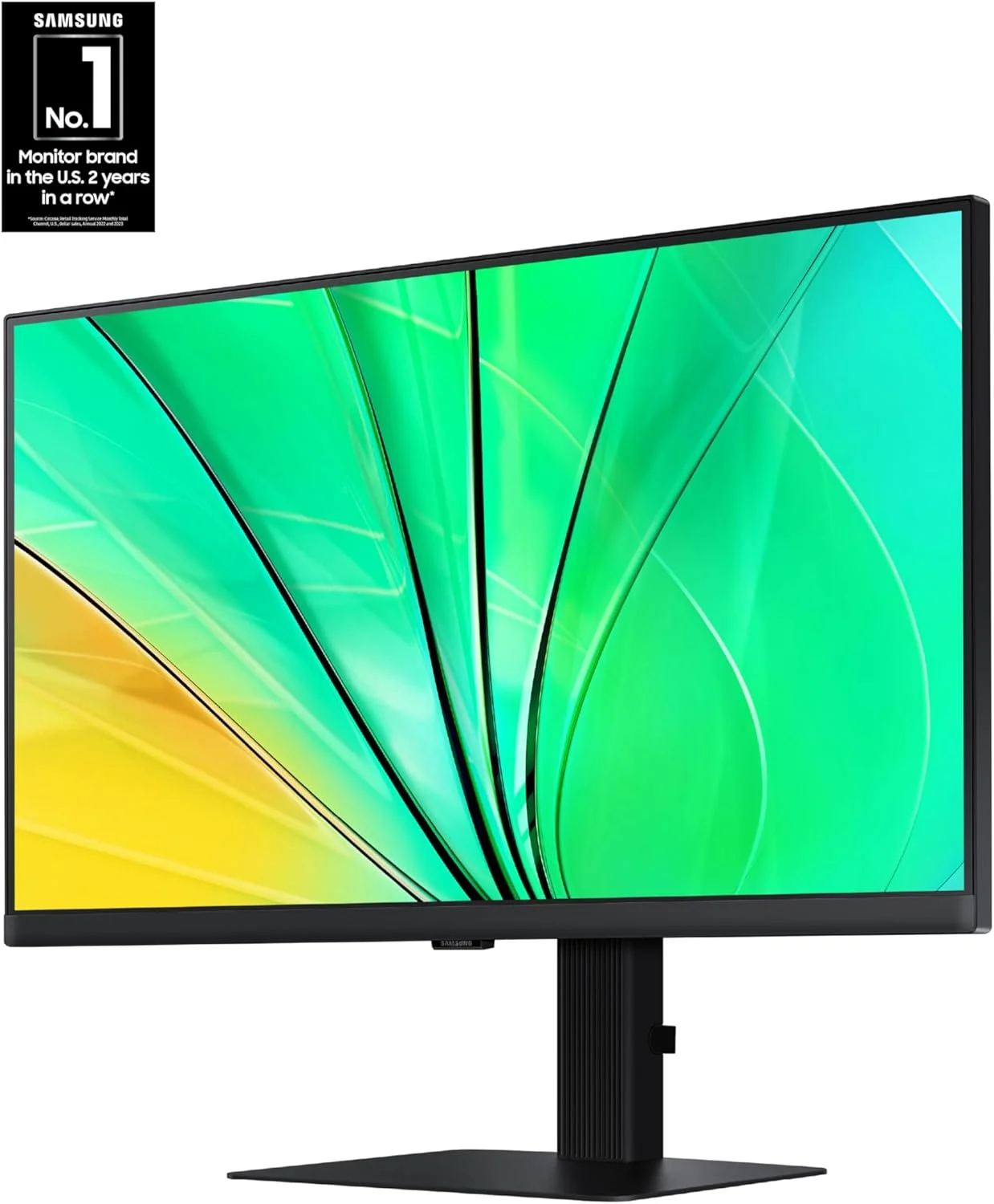 مانیتور کامپیوتر 24 اینچی سامسونگ ViewFinity S6 (S60D) سری QHD با رزولوشن بالا، 100 هرتز، HDR10، پورتهای متعدد شامل HDMI، DisplayPort، USB-A، نصب آسان، پایه با قابلیت تنظیم ارتفاع، LS24D606EANXZA، 2024 مانیتور کامپیوتر 24 اینچی سامسونگ ViewFinity S6 (S60D) سری QHD با رزولوشن بالا، 100 هرتز، HDR10، پورتهای متعدد شامل HDMI، DisplayPort، USB-A، نصب آسان، پایه با قابلیت تنظیم ارتفاع، LS24D606EANXZA، 2024