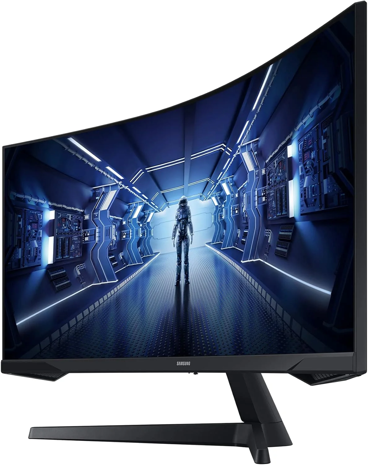 مانیتور گیمینگ 34 اینچی سامسونگ - G5 Odyssey WQHD با صفحه نمایش خمیده 1000R